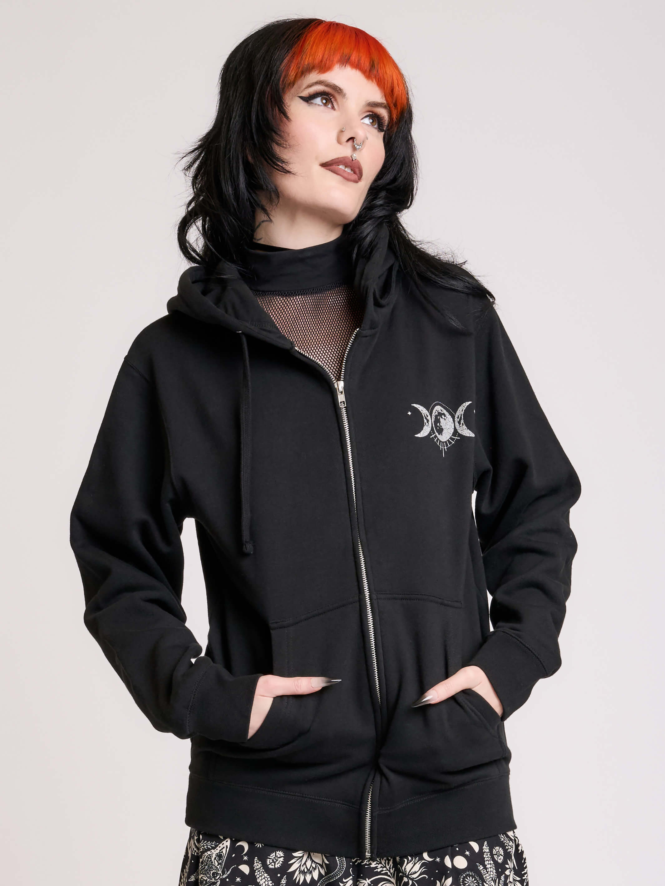 Bats in the Belfry Zip Up Hoodie