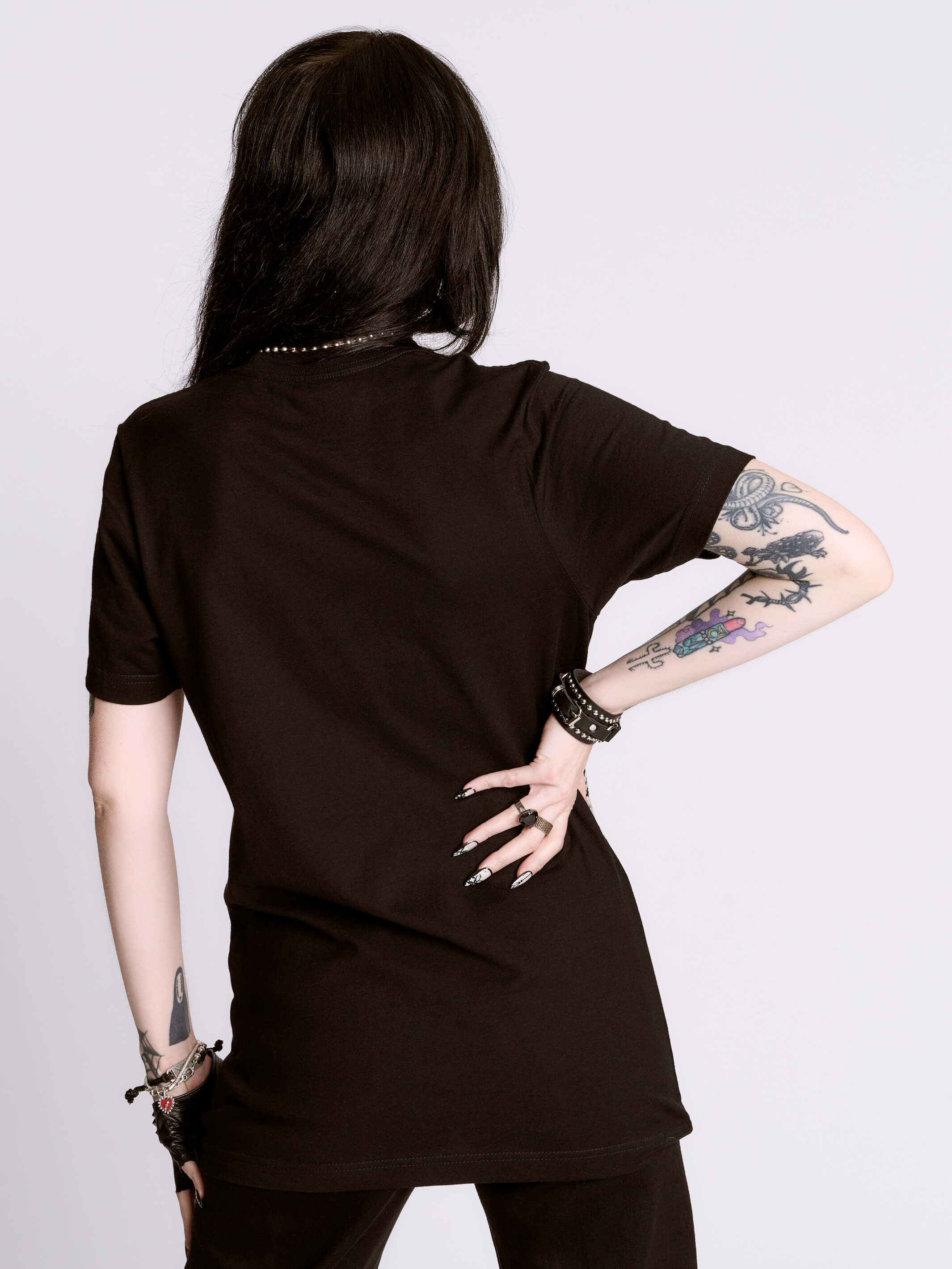 BAUHAUS SPLATTER BLEACH SHIRT