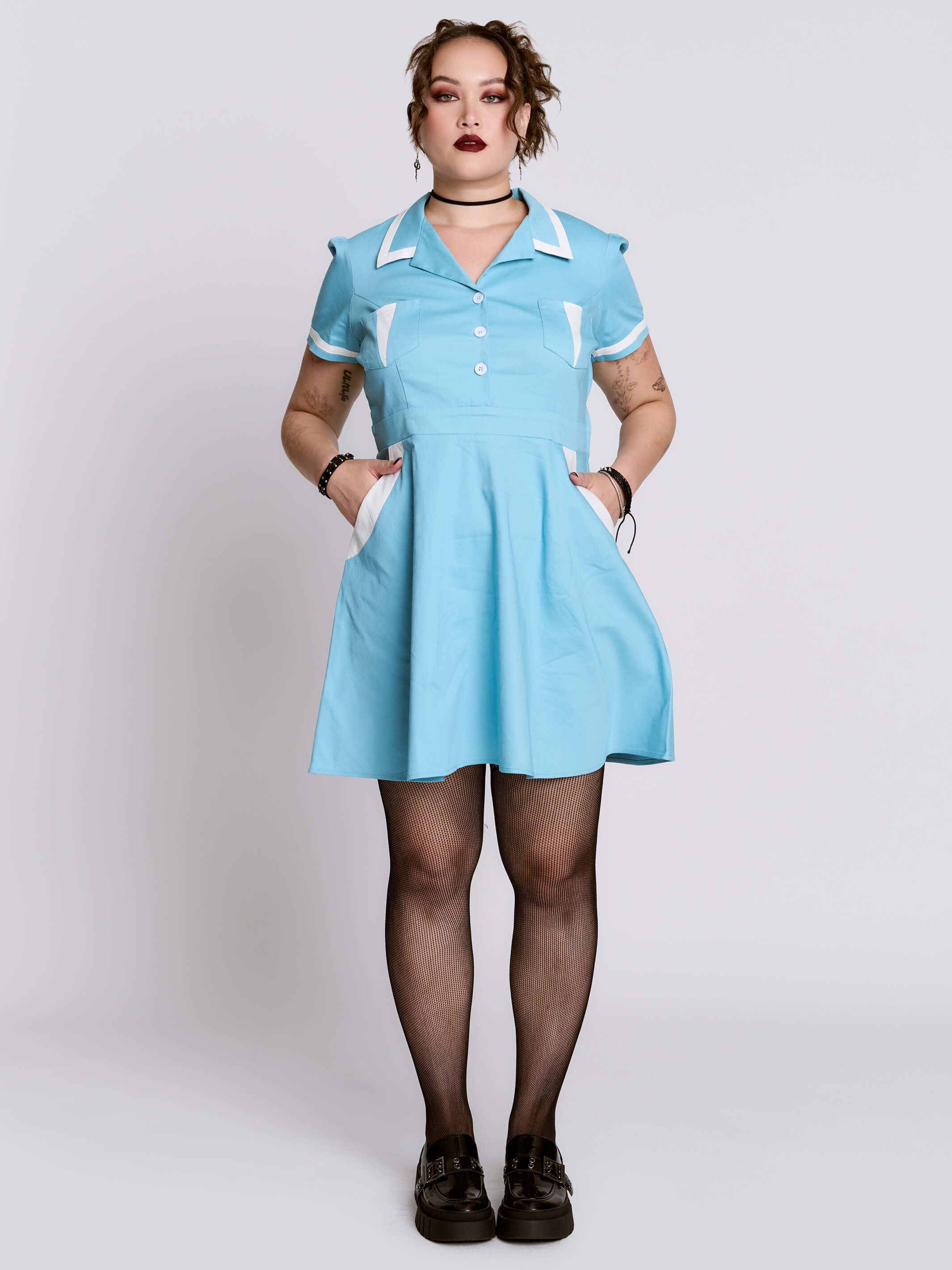 BLACK LODGE WAITRESS DRESS