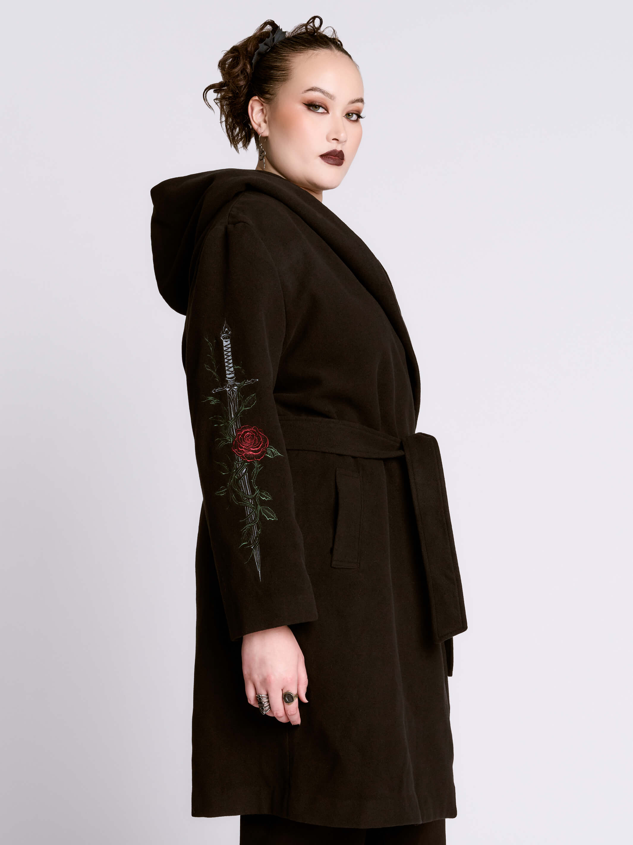 Dagger HOODED WOOL CLOAK