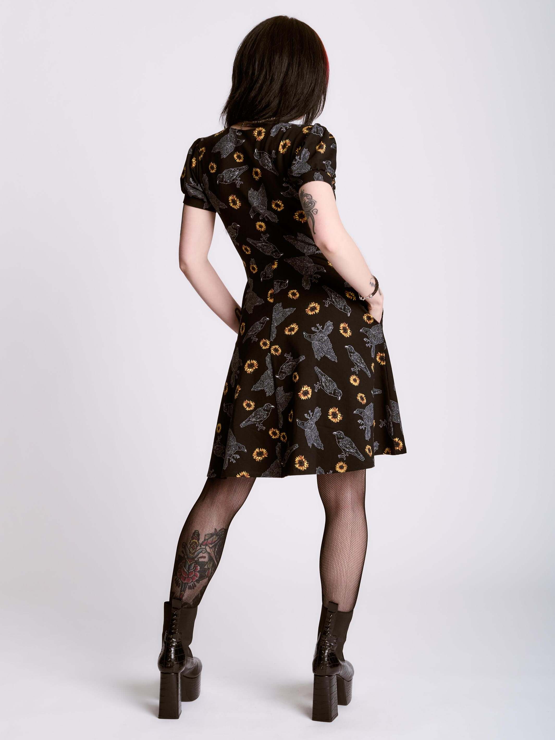 Dark Sunflower Surplus Dress