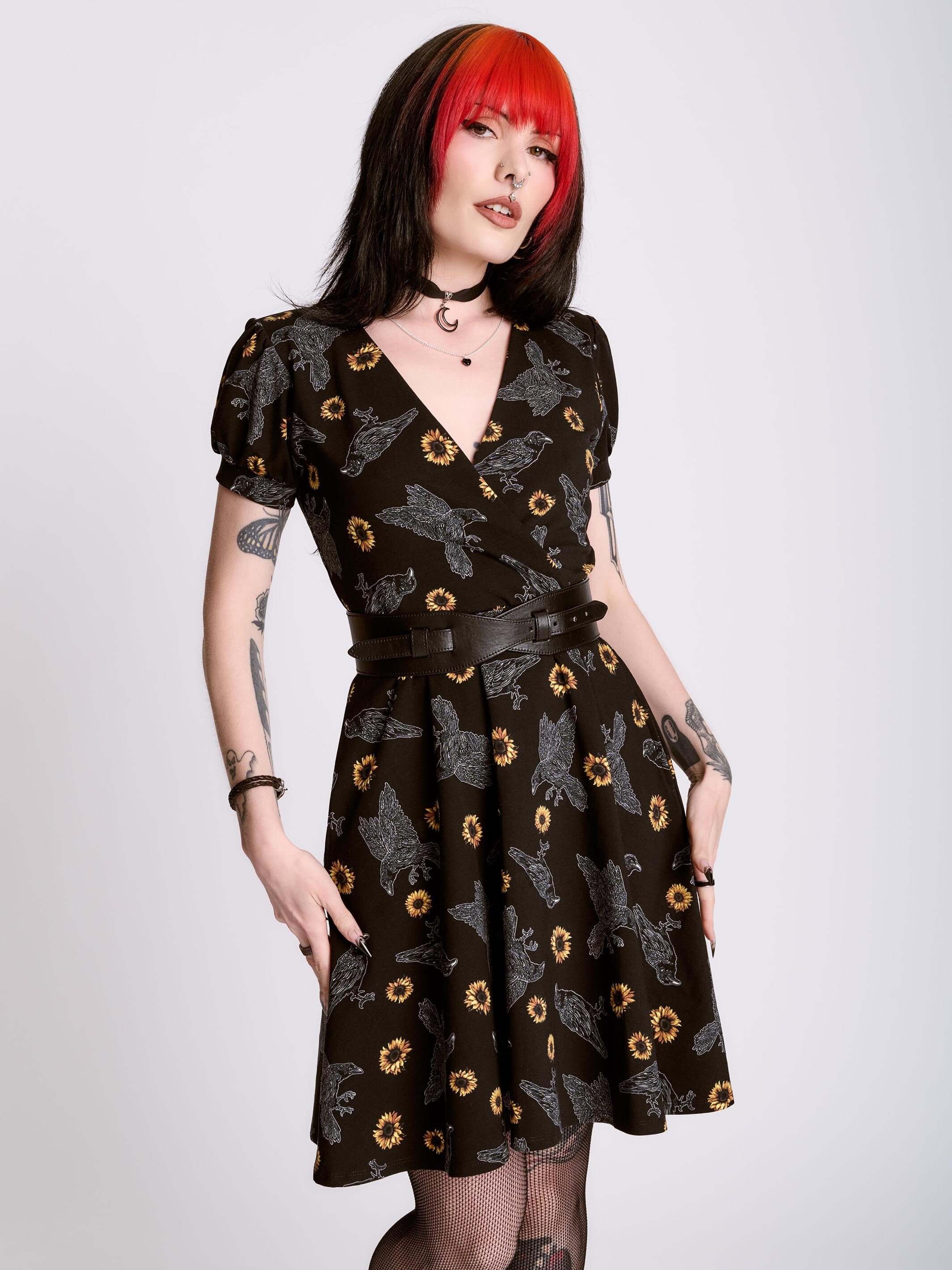 Dark Sunflower Surplus Dress