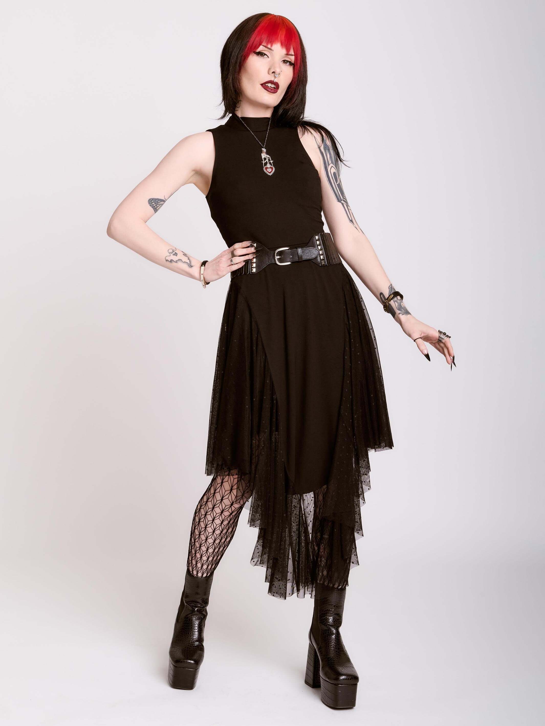 dark west dress