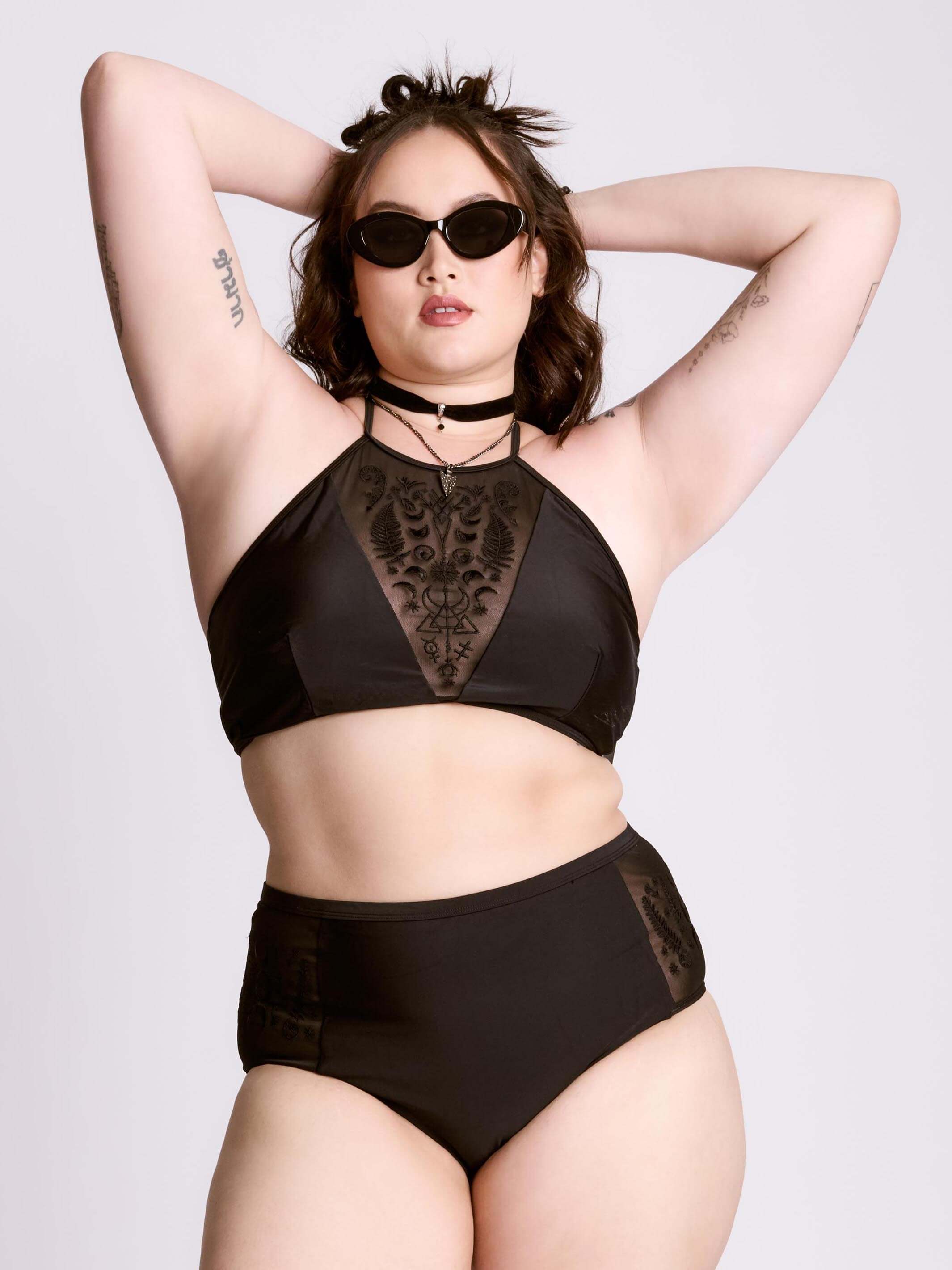 Fern Relics Swim Top