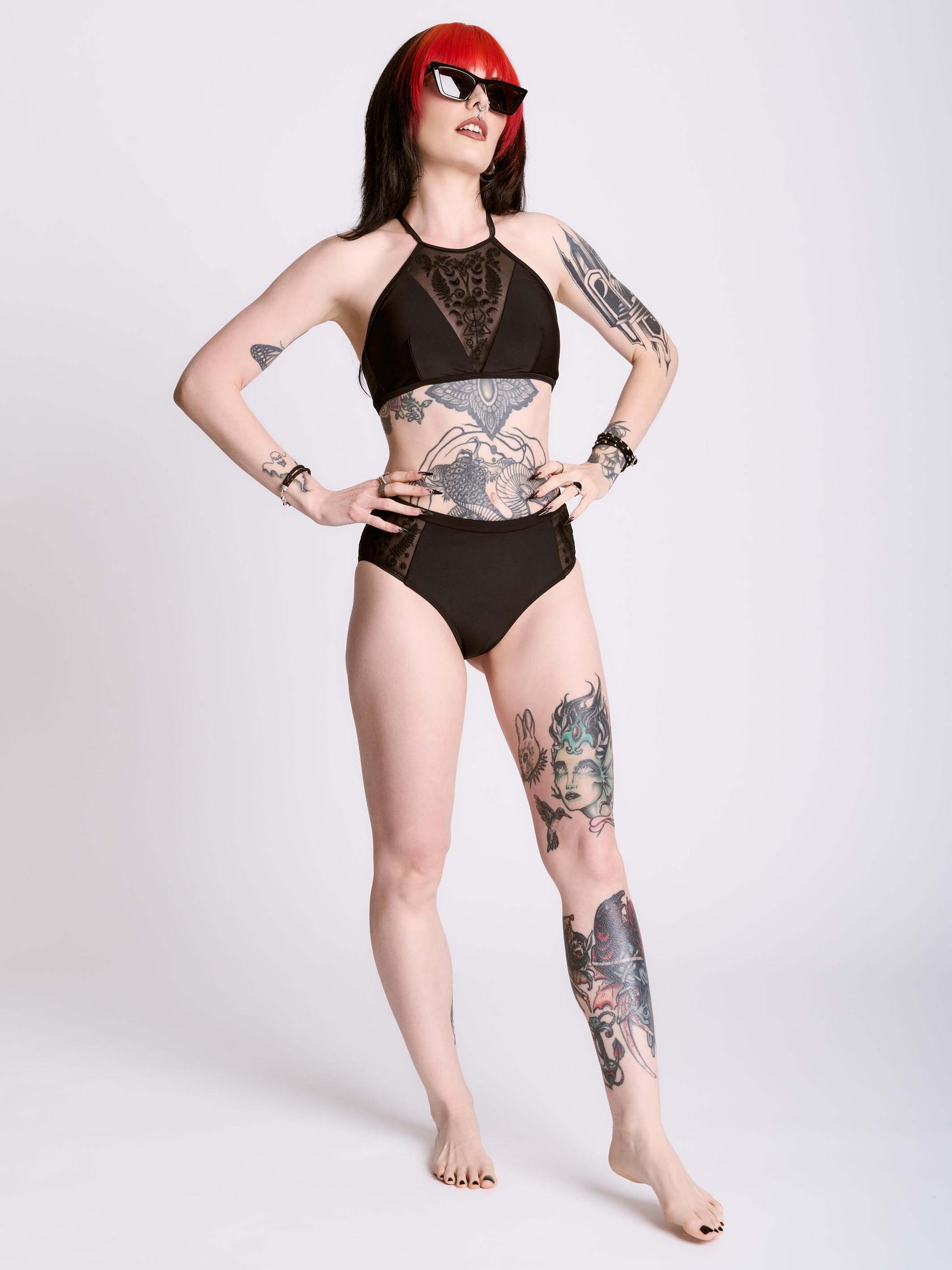 Fern Relics Swim Top