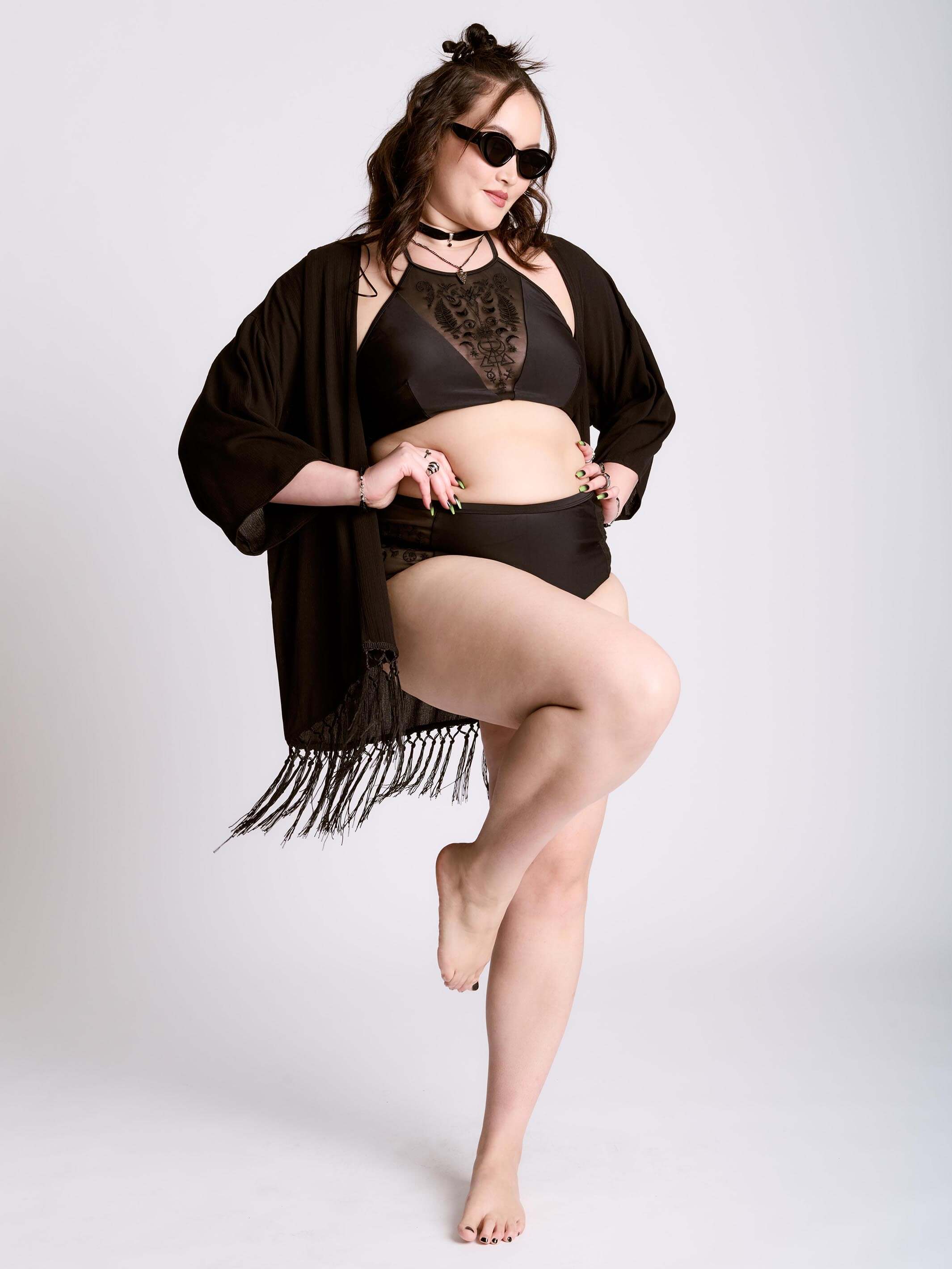 Colored Forest Witch Kimono