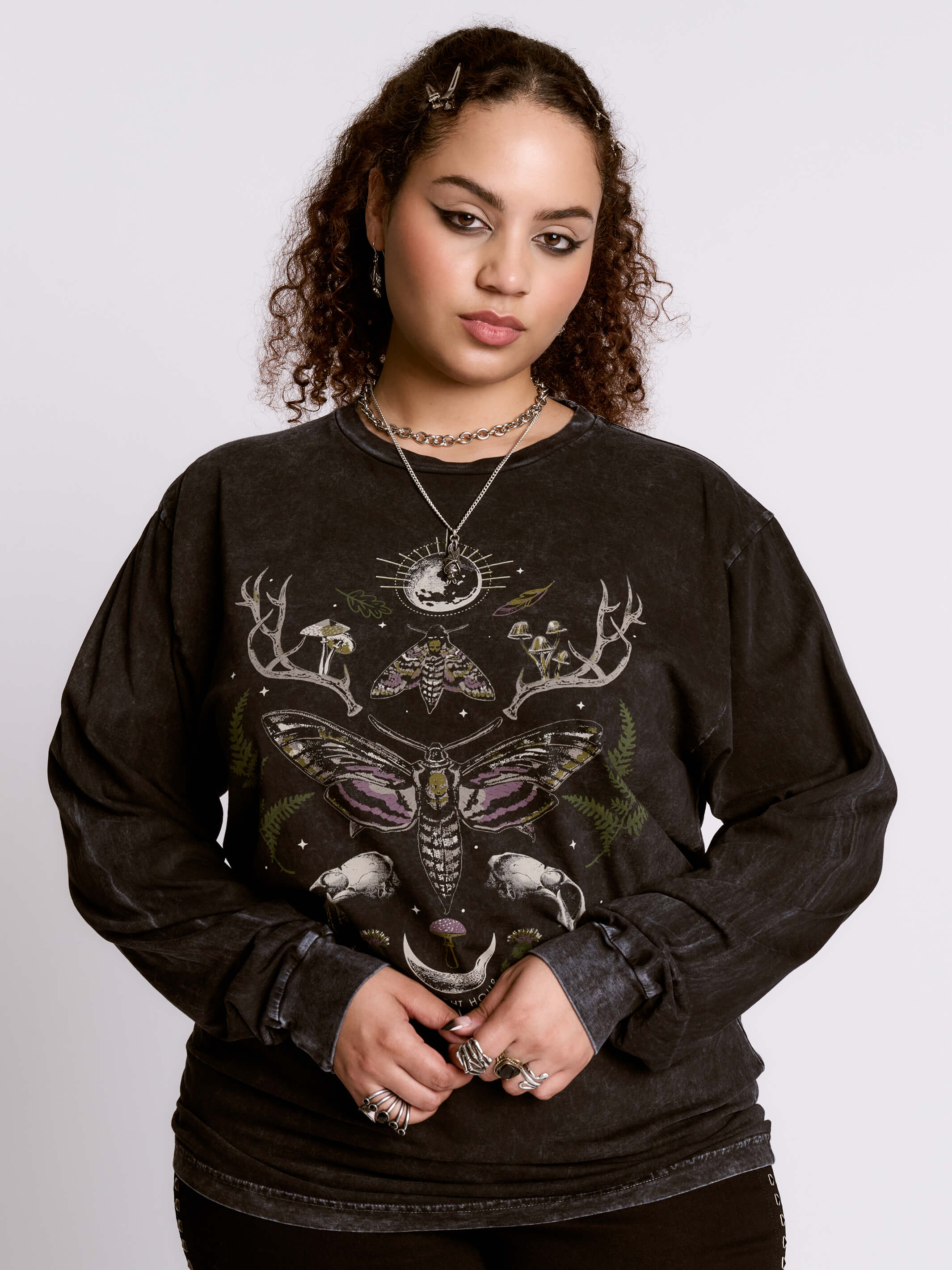 forest witch mineral washed tshirt