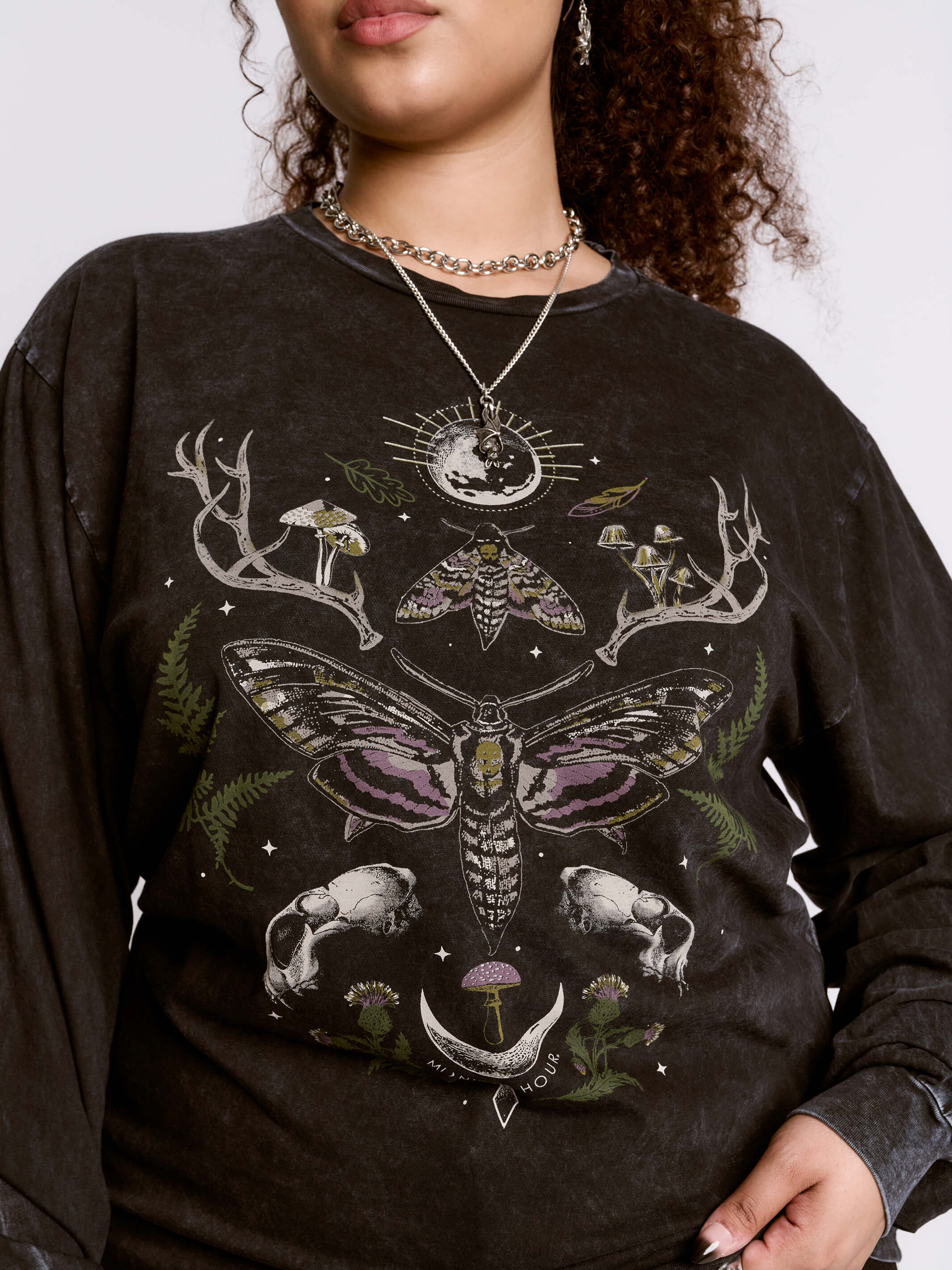 forest witch mineral washed tshirt