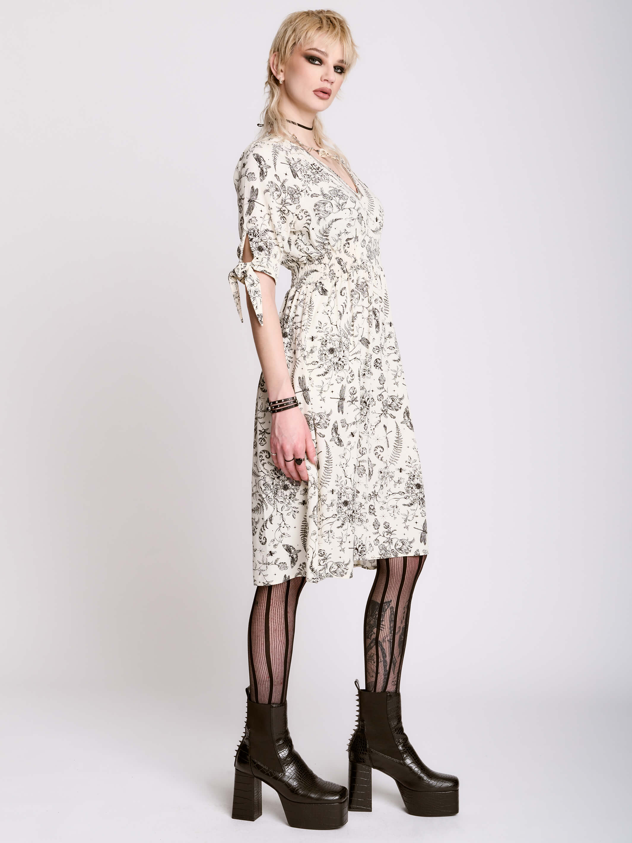 IVORY VICTORIAN DRESS