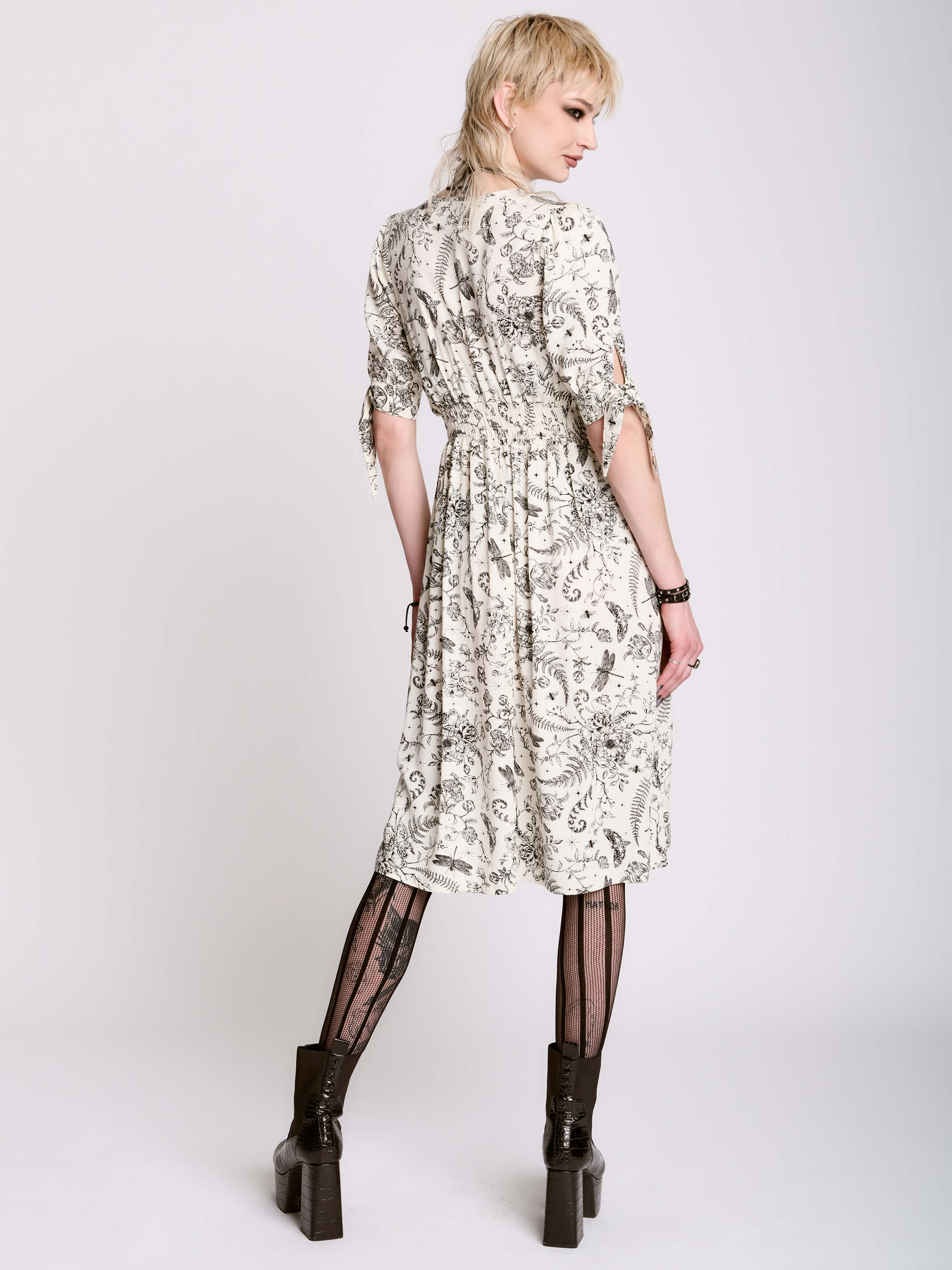 IVORY VICTORIAN DRESS