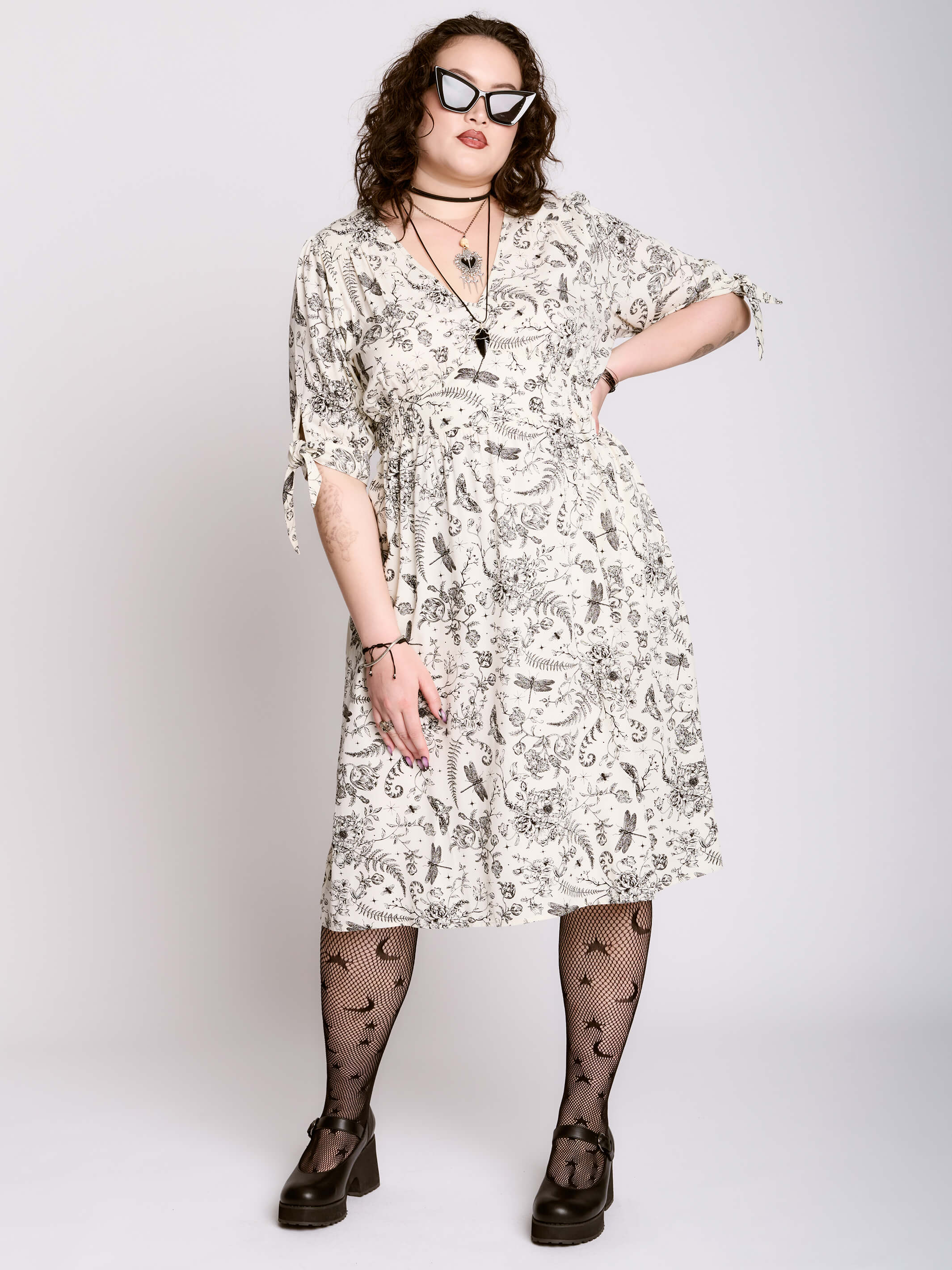 IVORY VICTORIAN DRESS