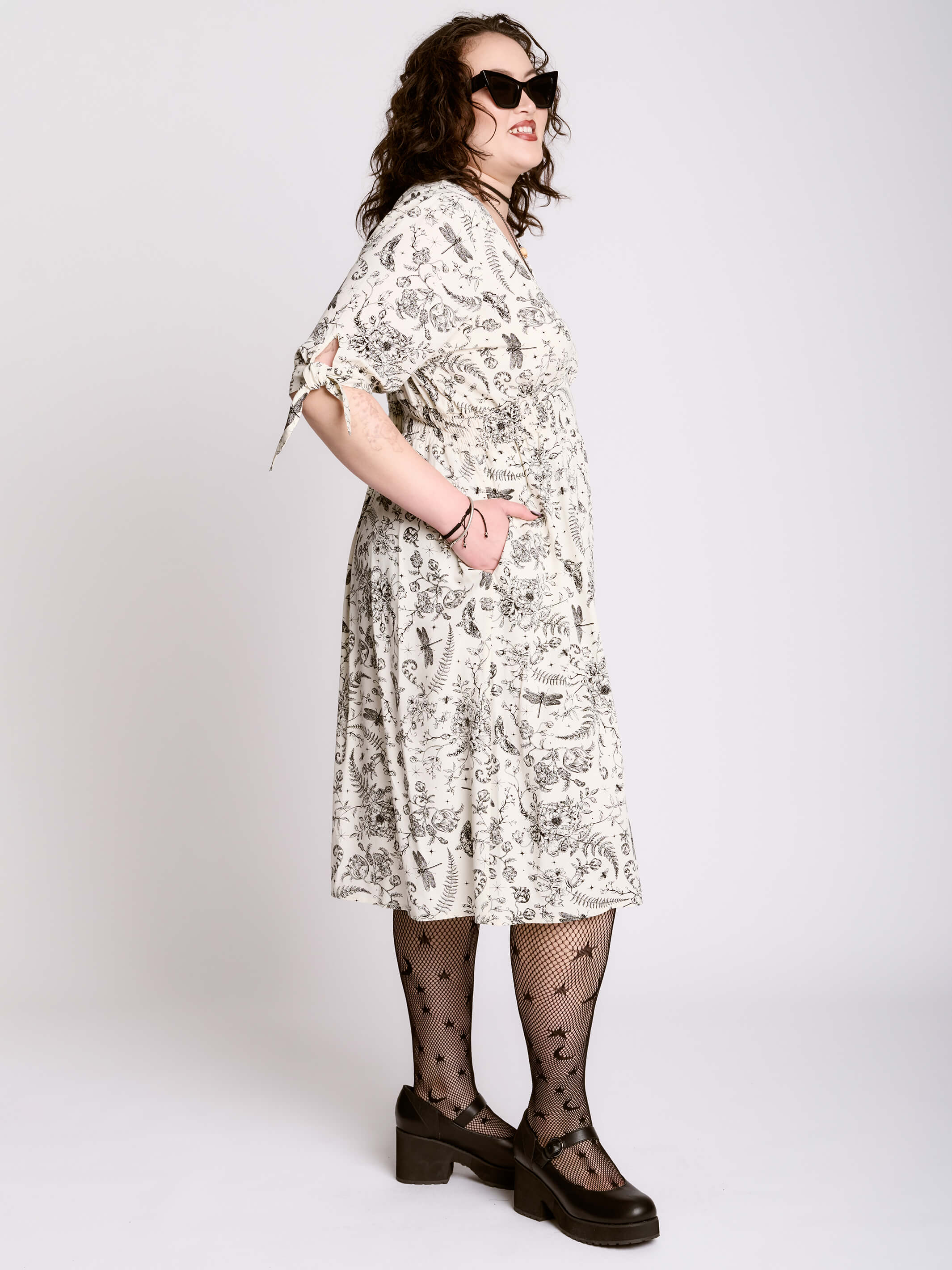 IVORY VICTORIAN DRESS