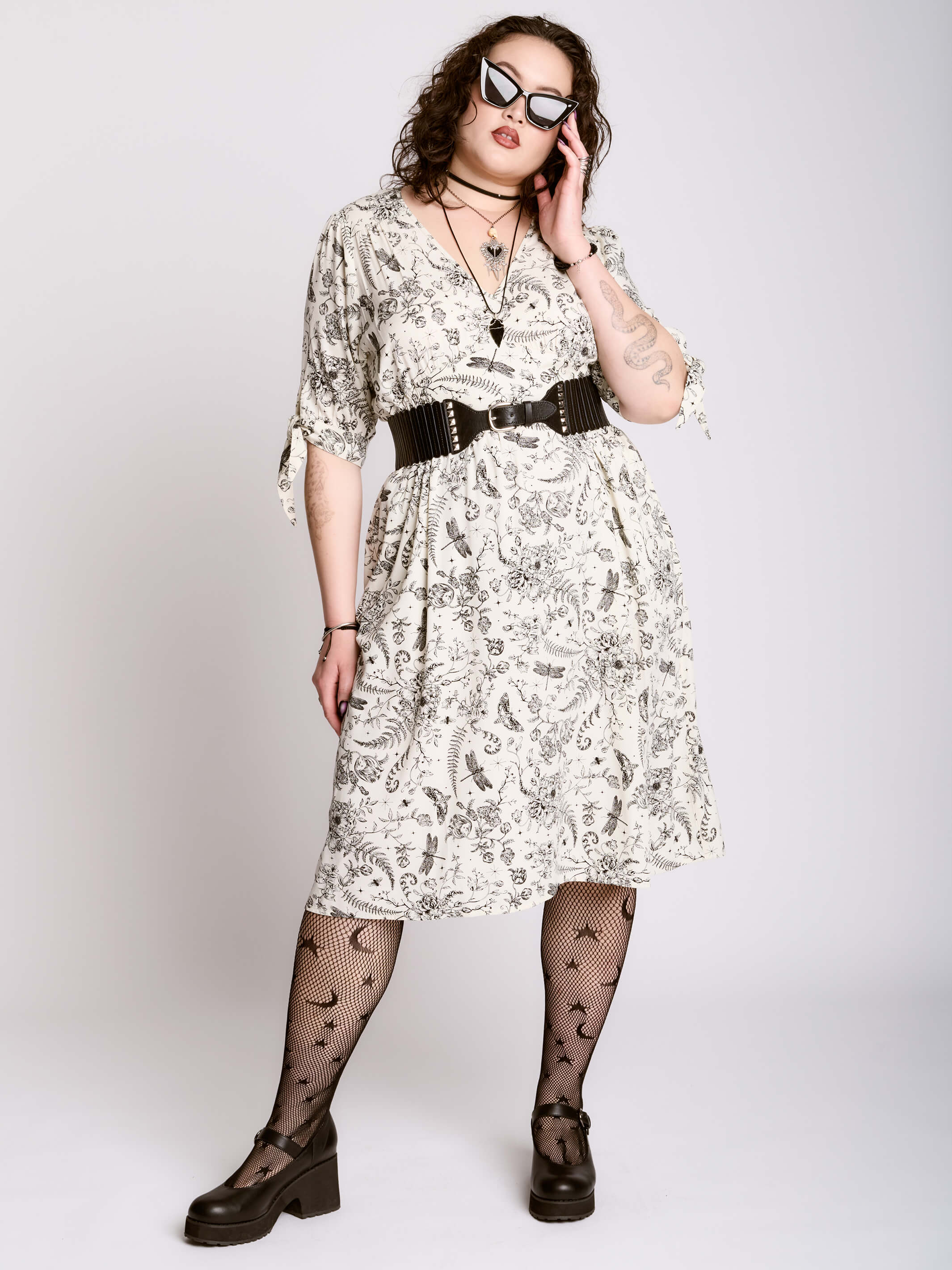 IVORY VICTORIAN DRESS