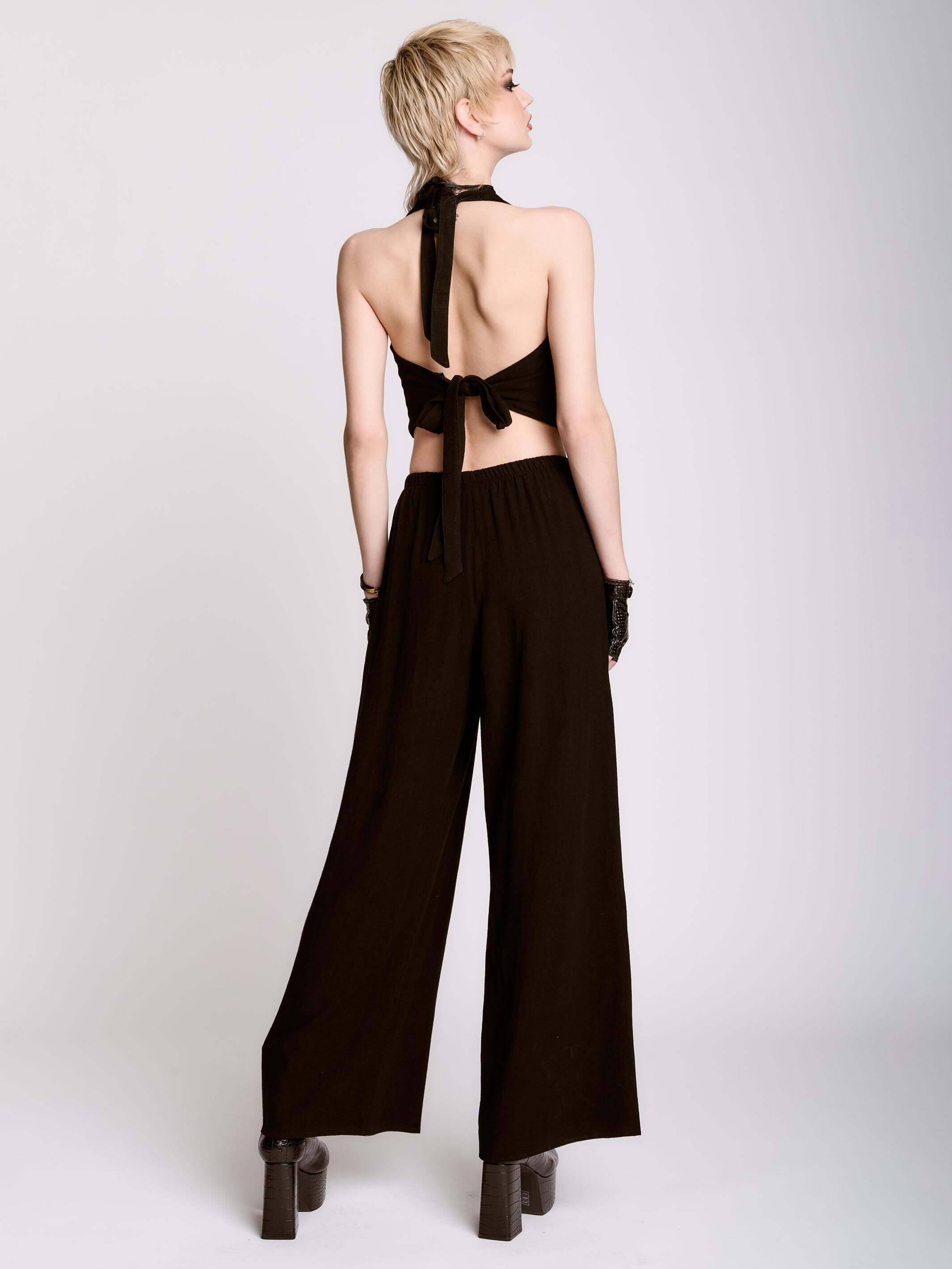 LINEN PALAZZO PANT