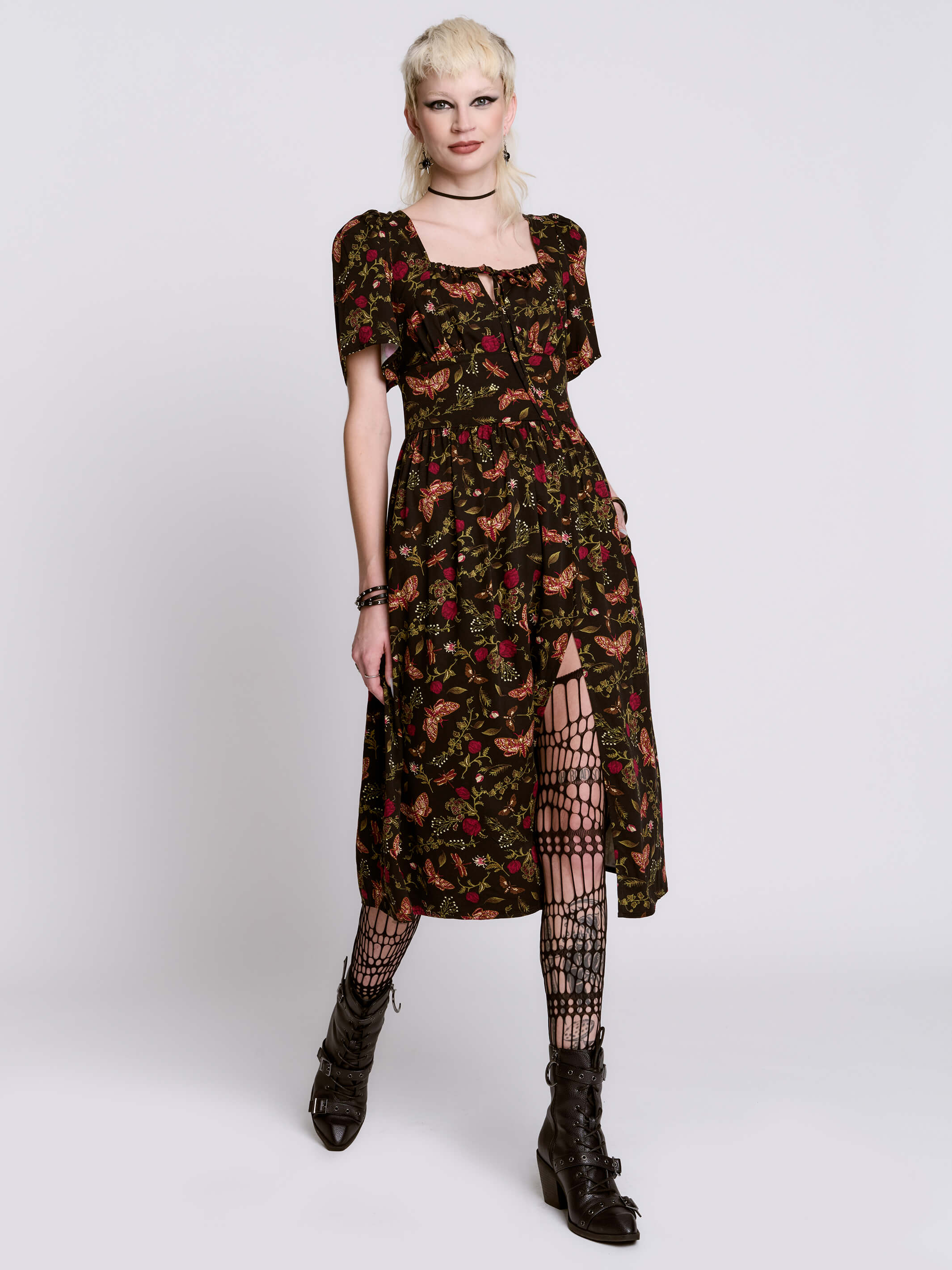 MOTH TO THE FLAME MAIDEN DRESS