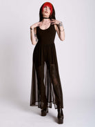 MAXI MESH ROMPER