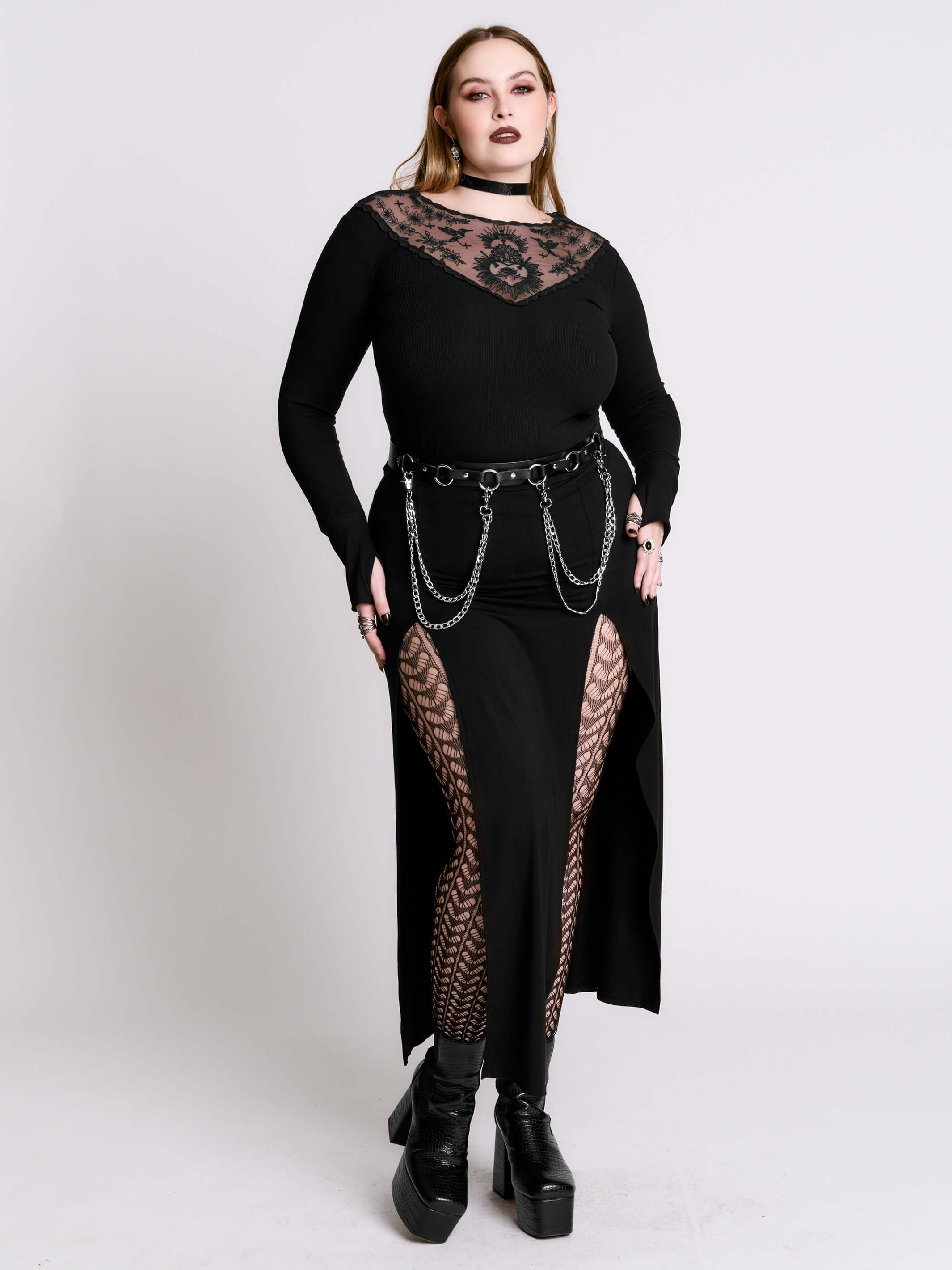 MILE HIGH MAXI SKIRT