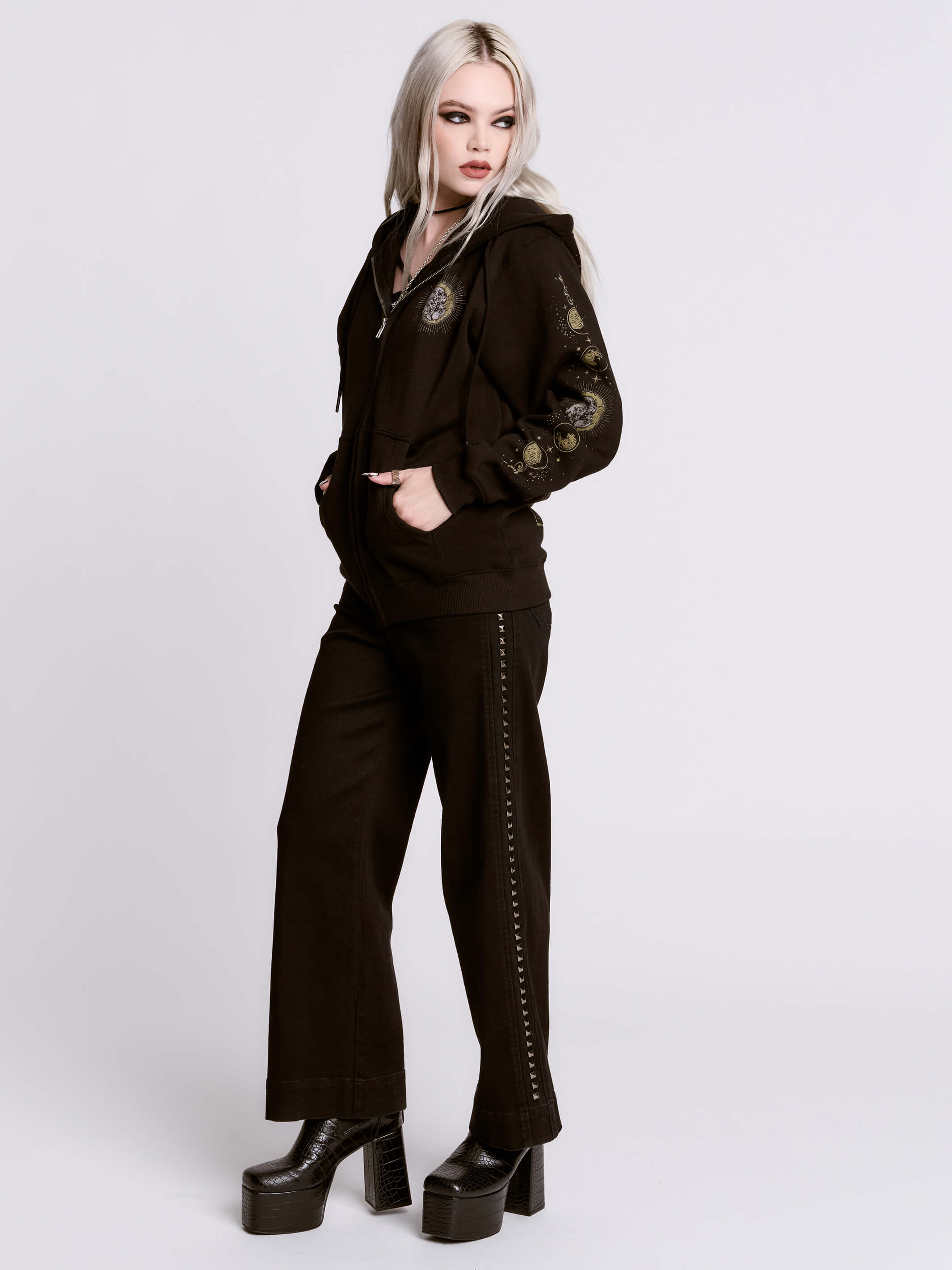 MOON TAROT UNISEX HOODIE