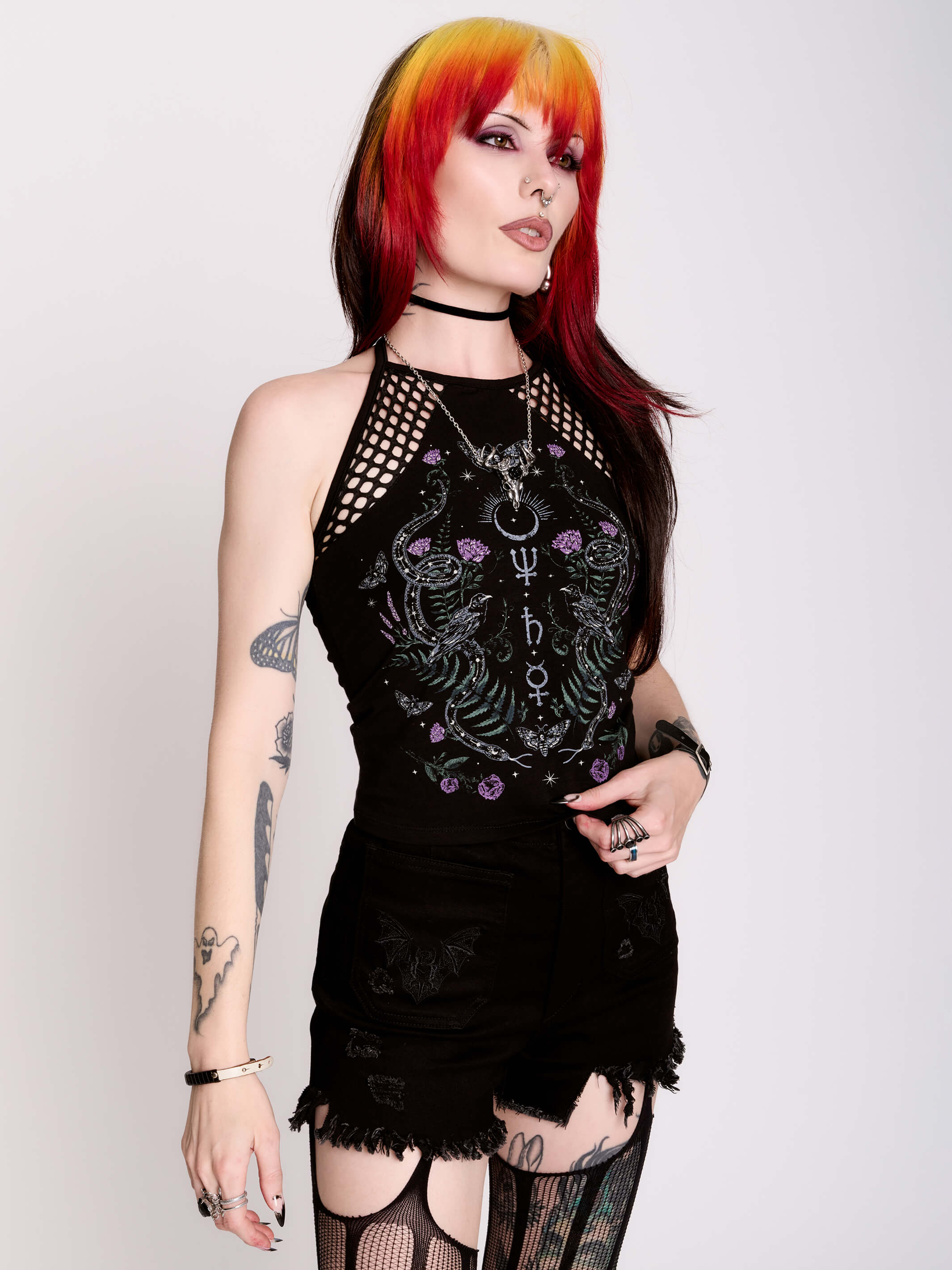 Nocturnal Garden Halter