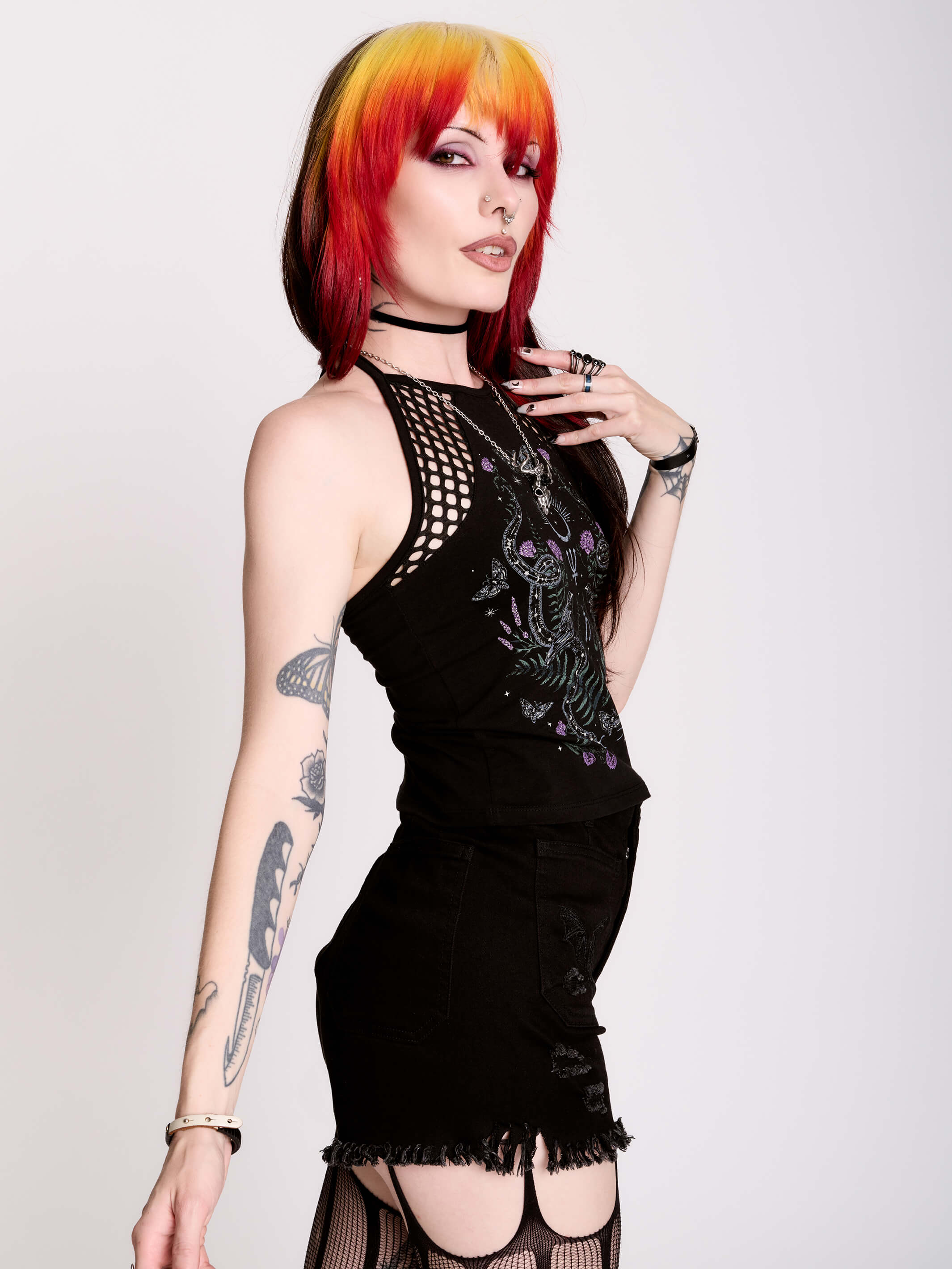 Nocturnal Garden Halter