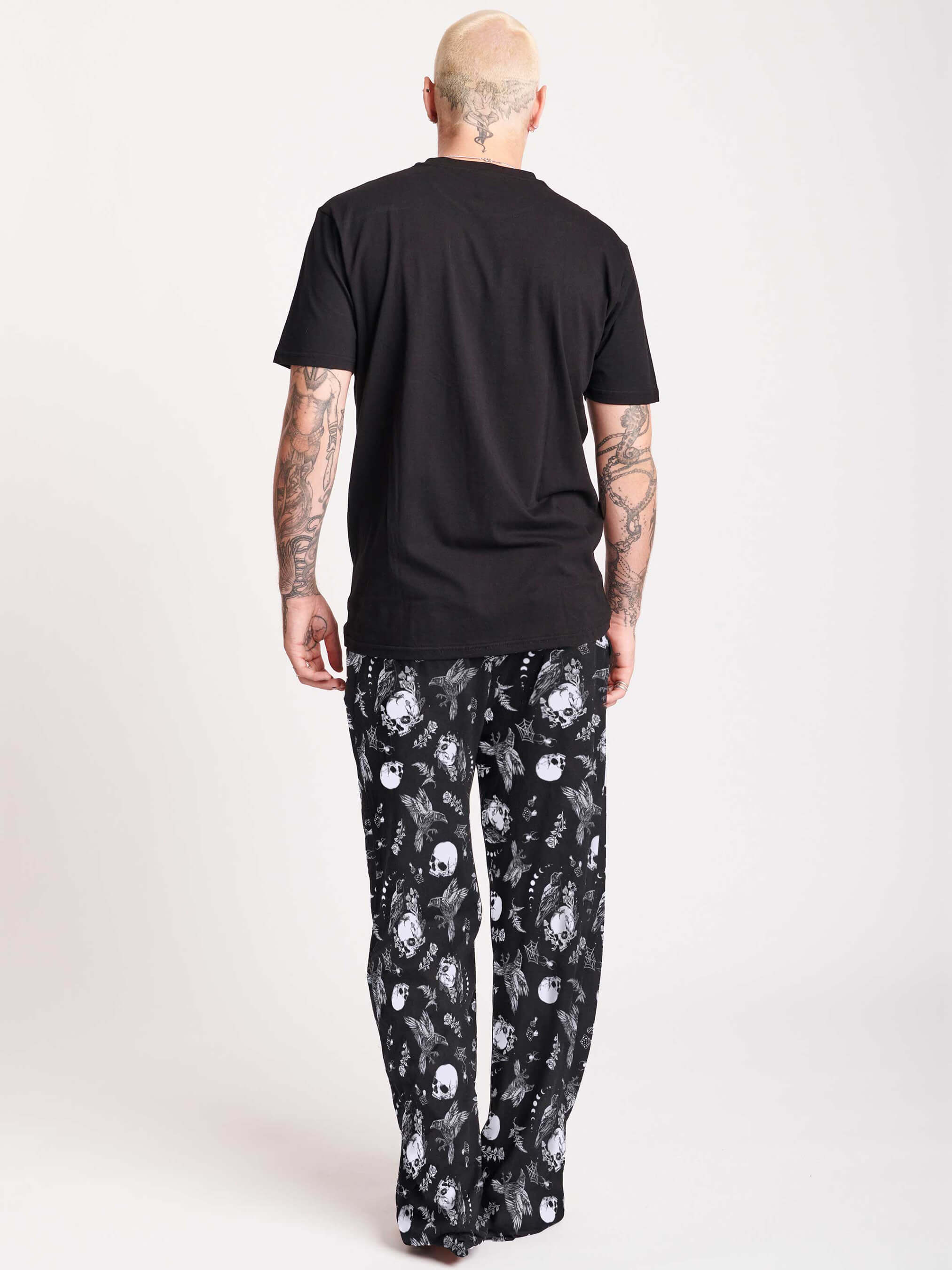 RAVEN SKULL PJ SET