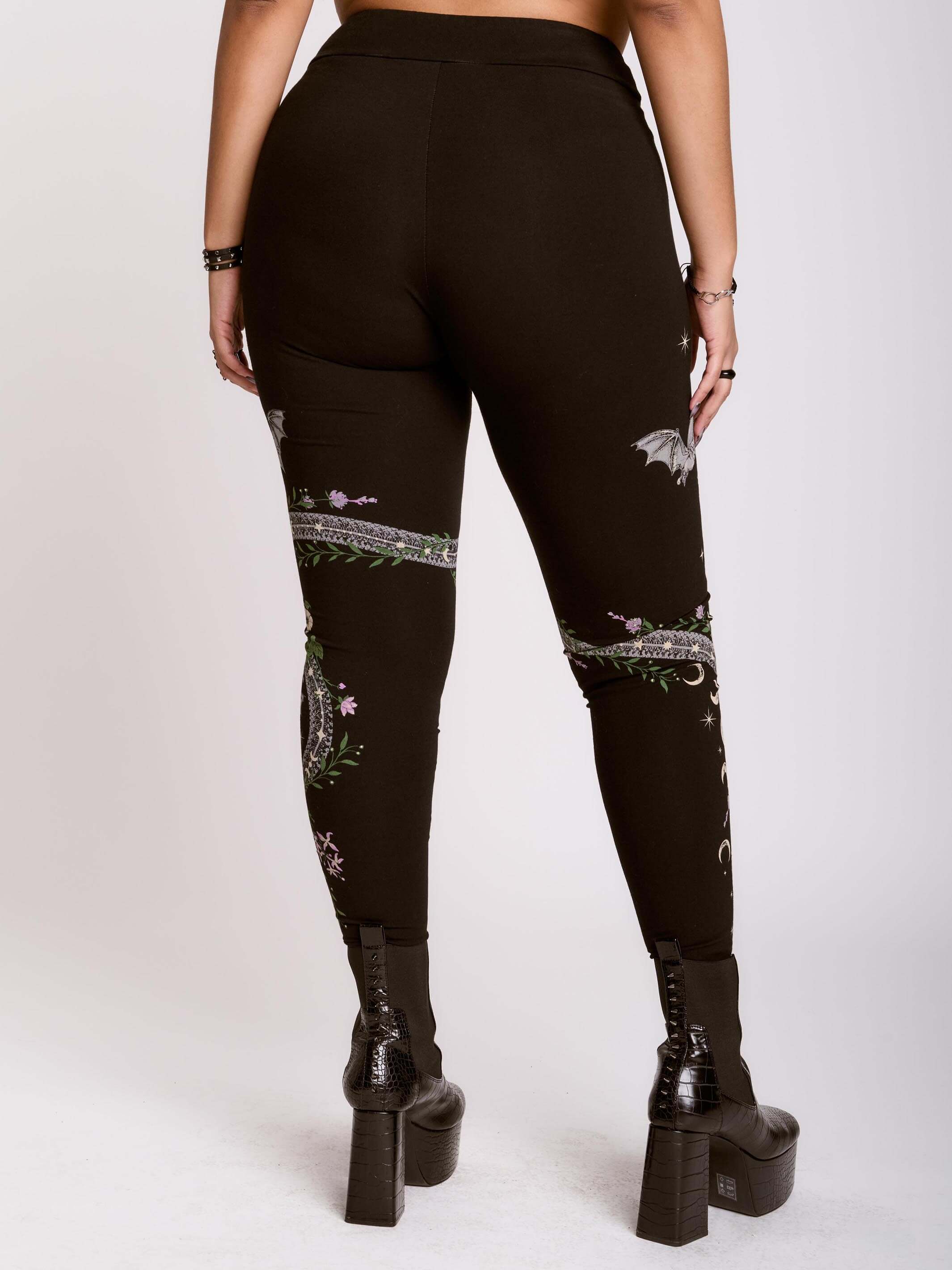 SNAKE FLORAL LEGGING
