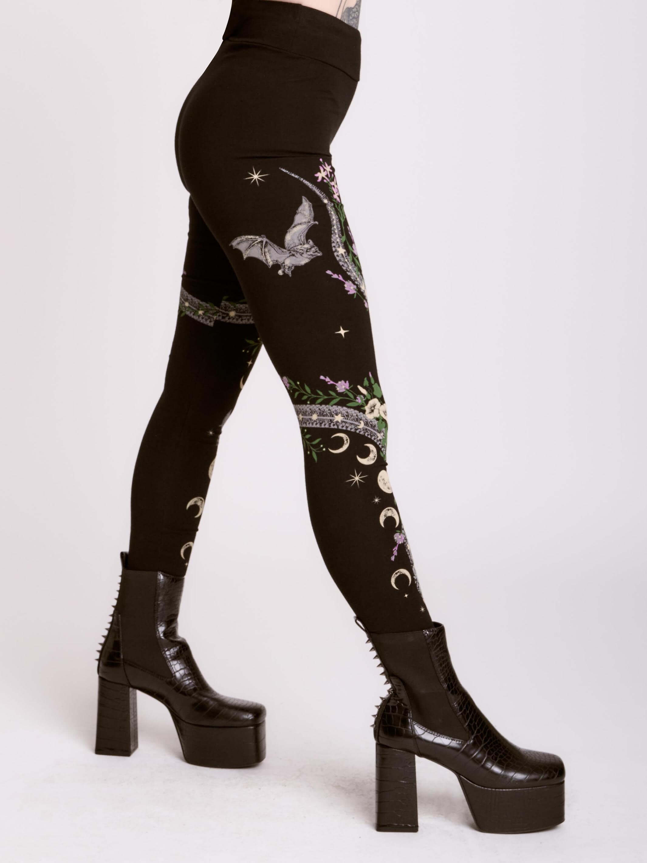 SNAKE FLORAL LEGGING