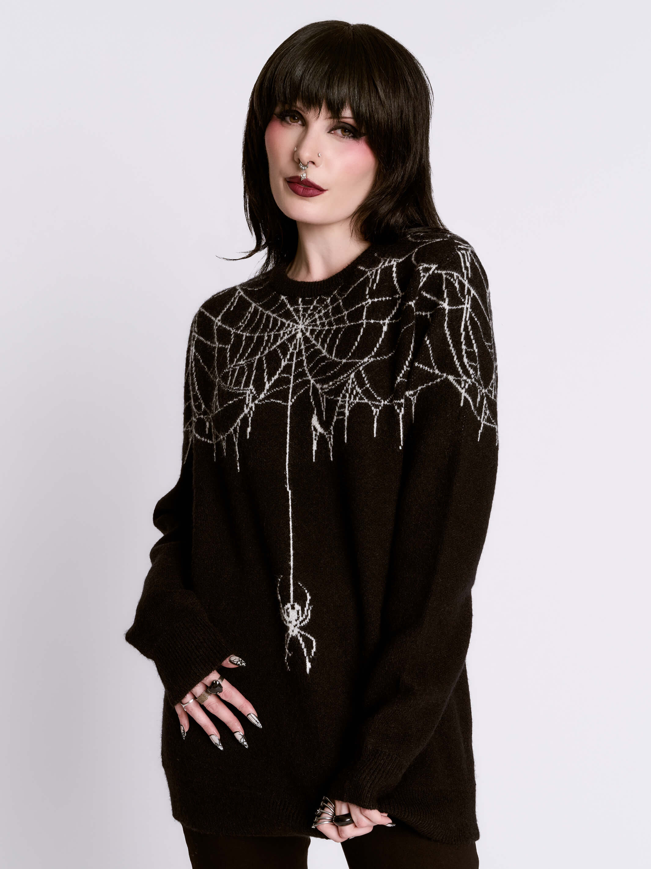 Spider and Web Sweater