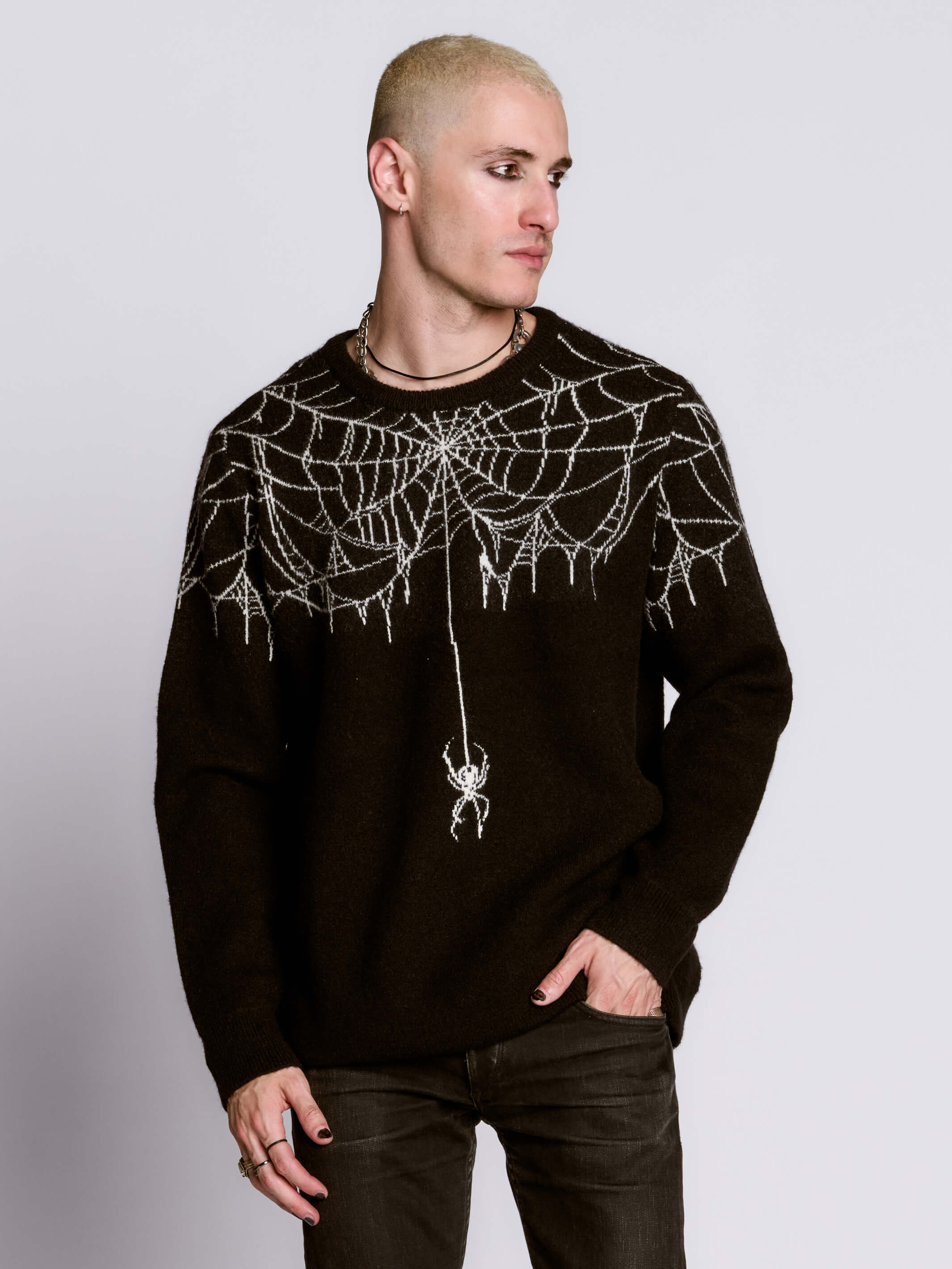 Spider and Web Sweater