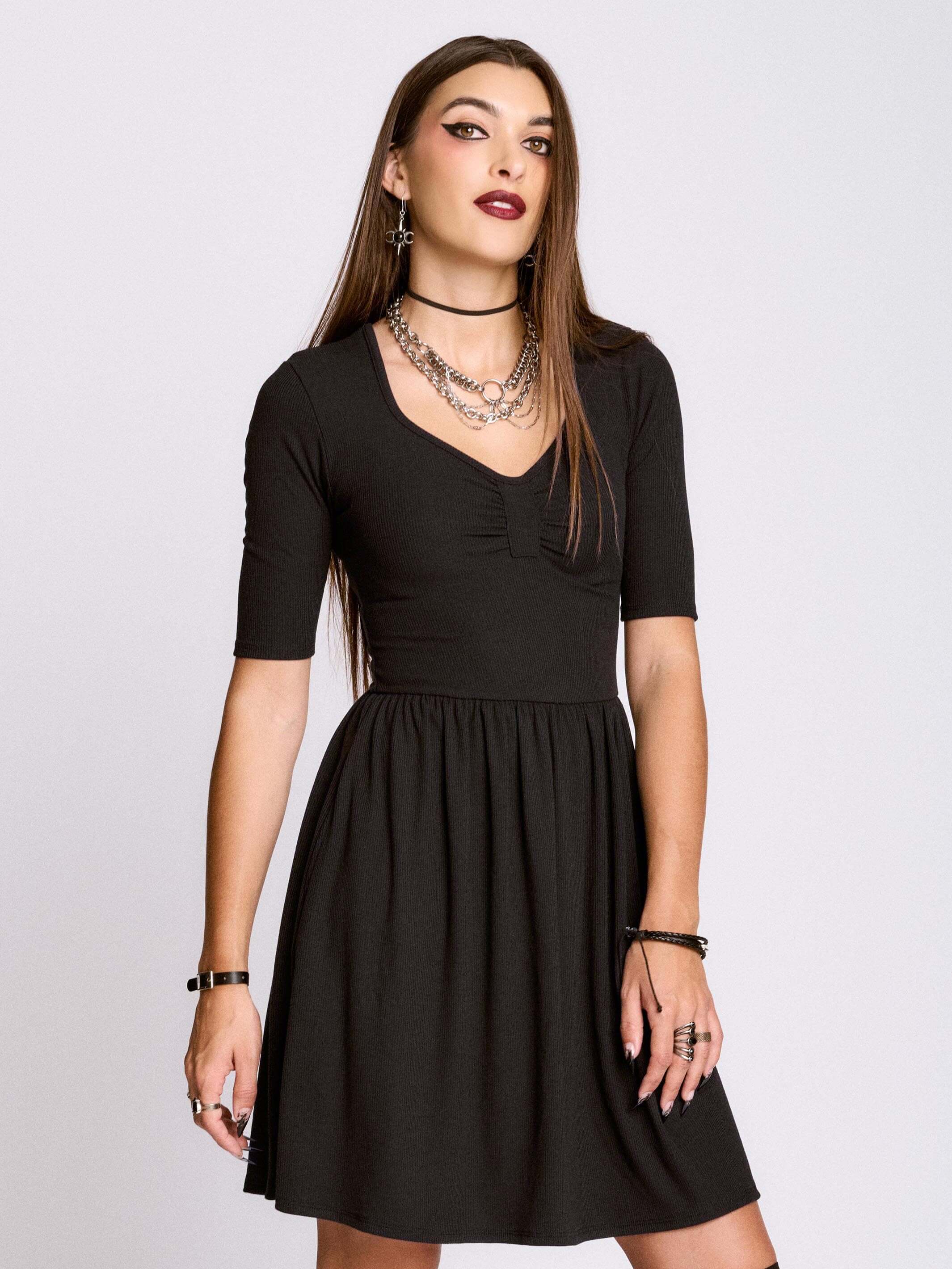 spine sweet heart dress