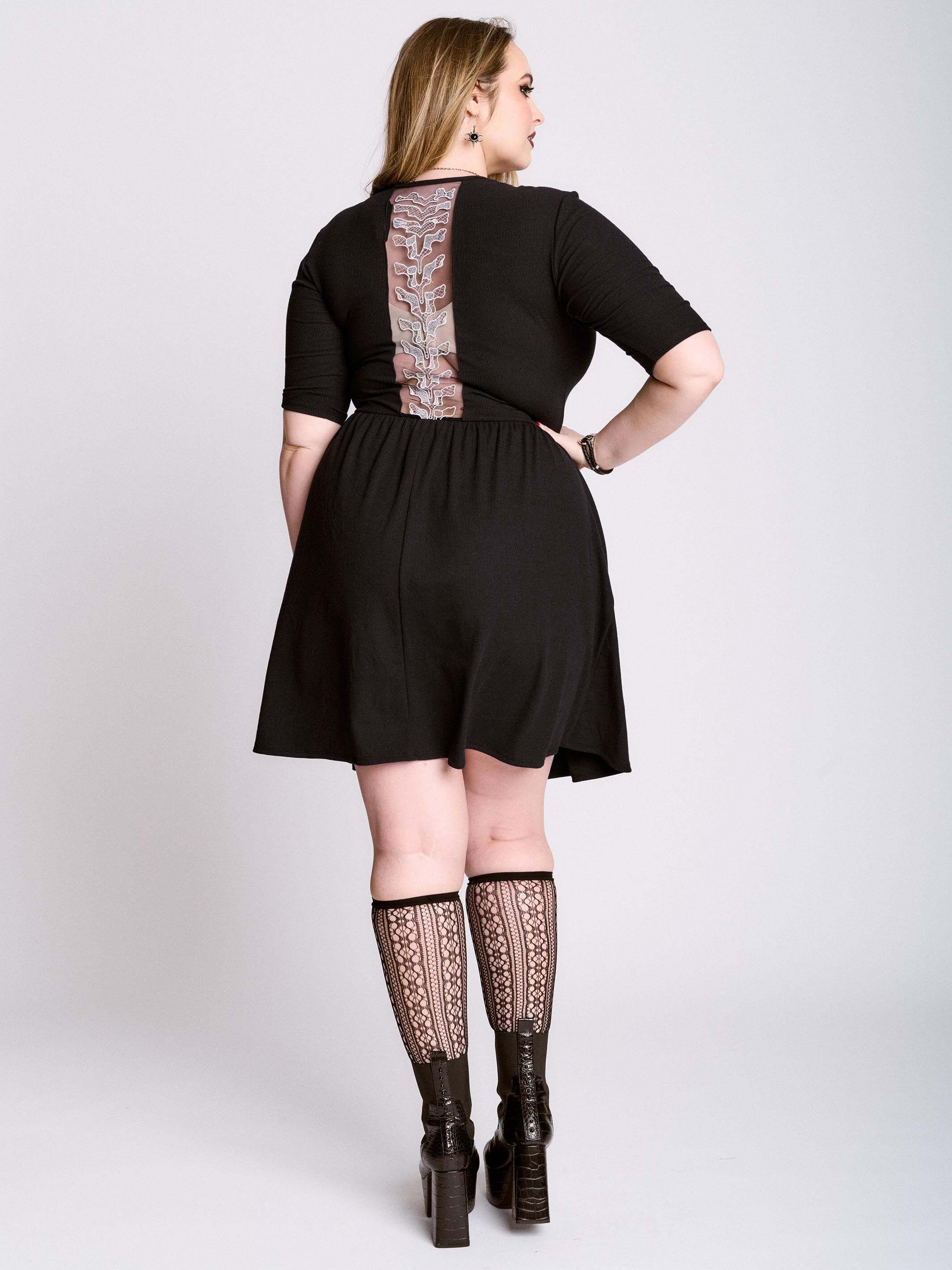 Spine Sweetheart Dress