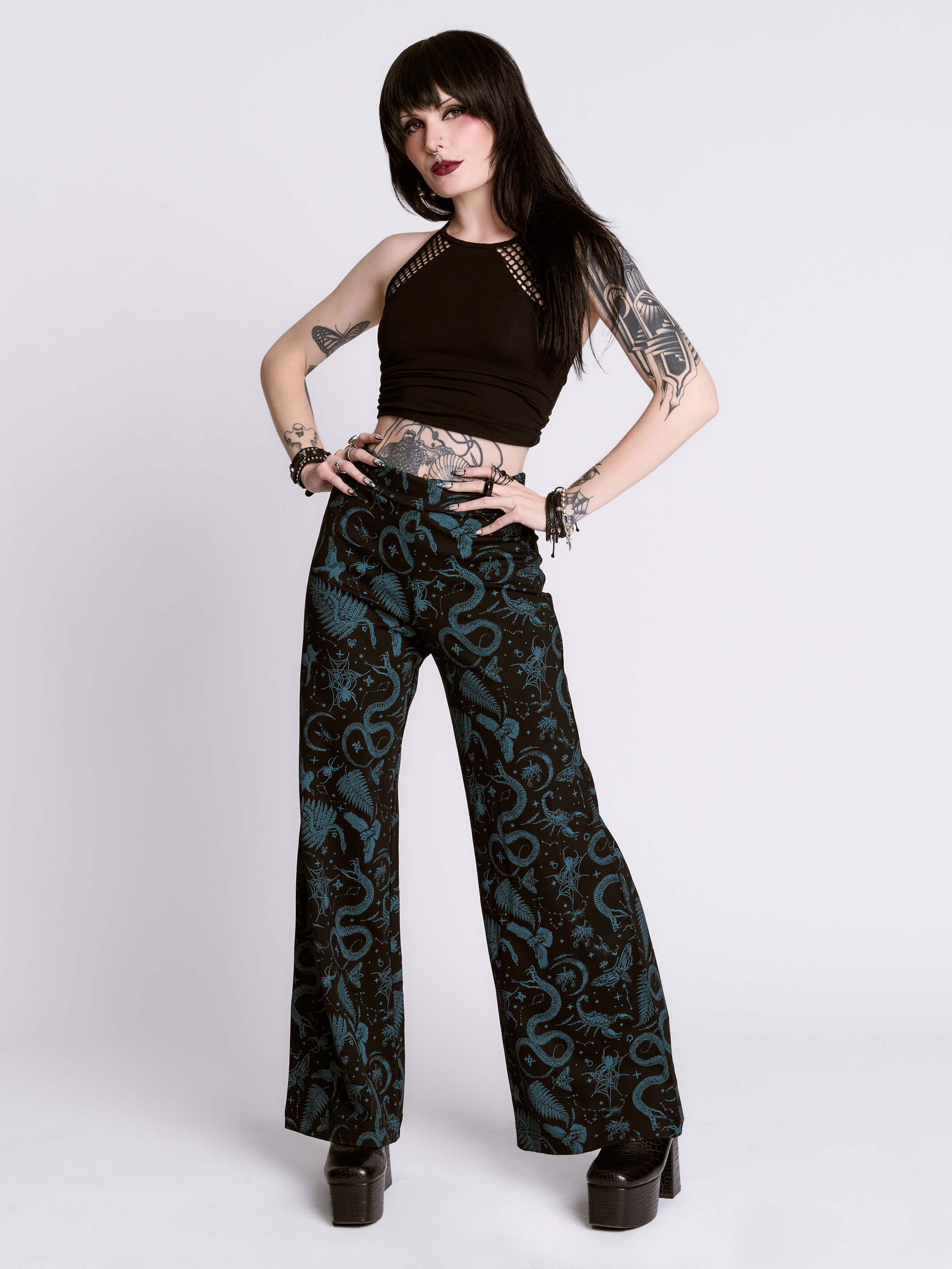 Swamp Life Palazzo Pants