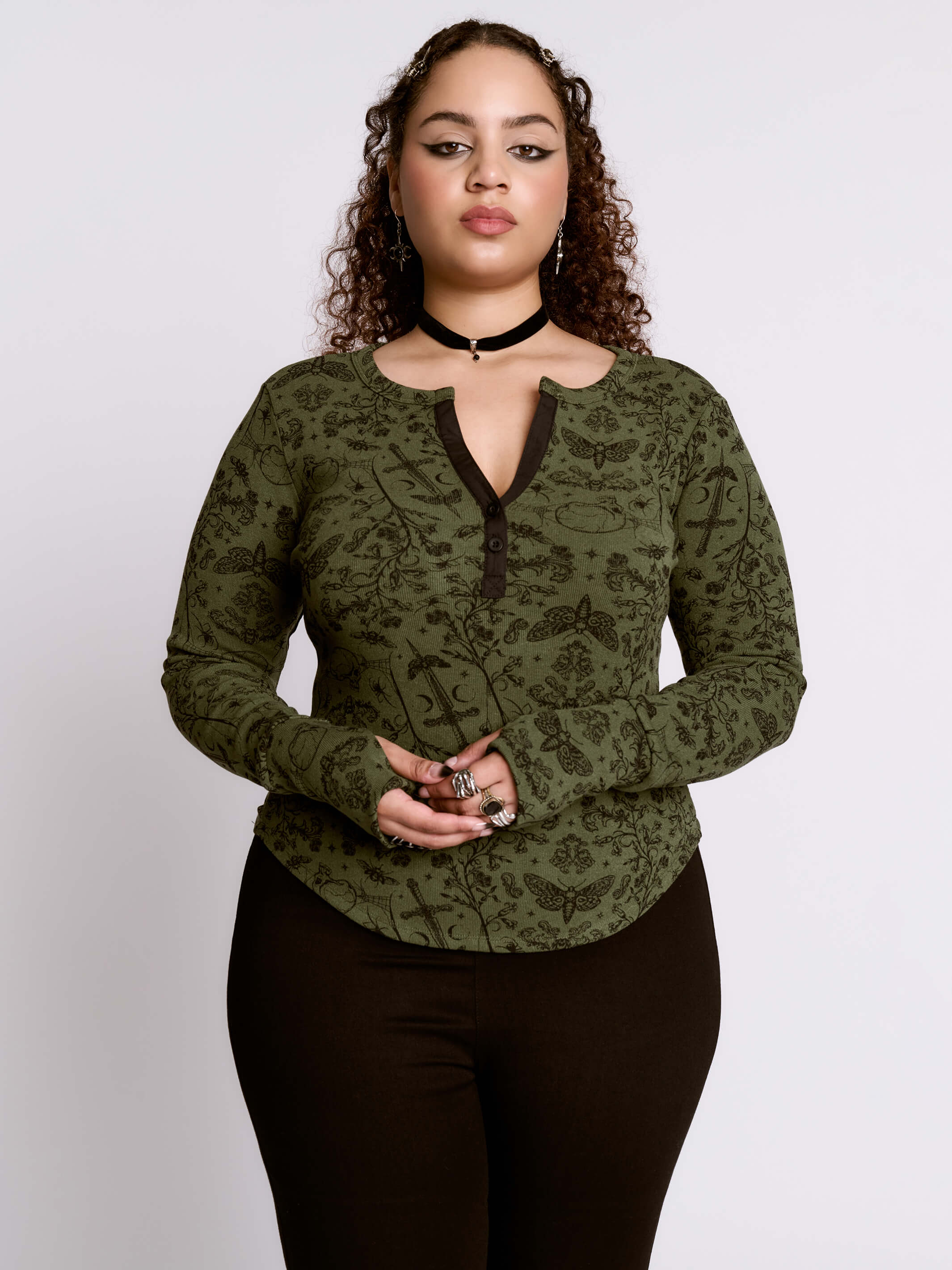 sword of mercy henley top