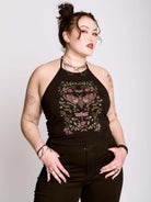 Creeping Ivy Halter Top