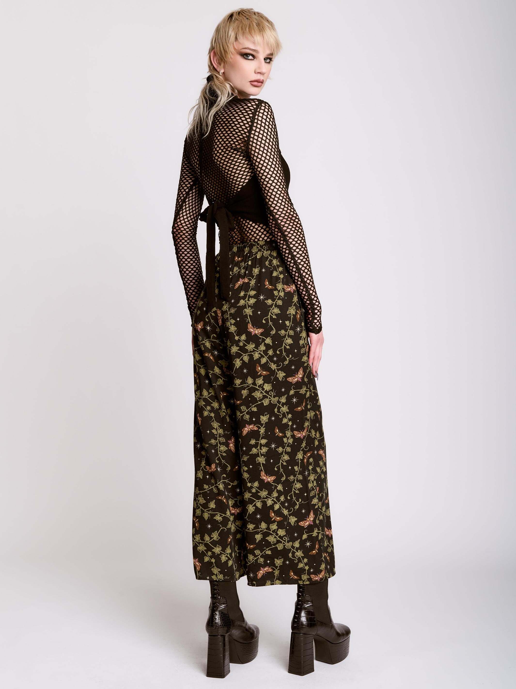 CREEPING  IVY PALAZZO PANTS