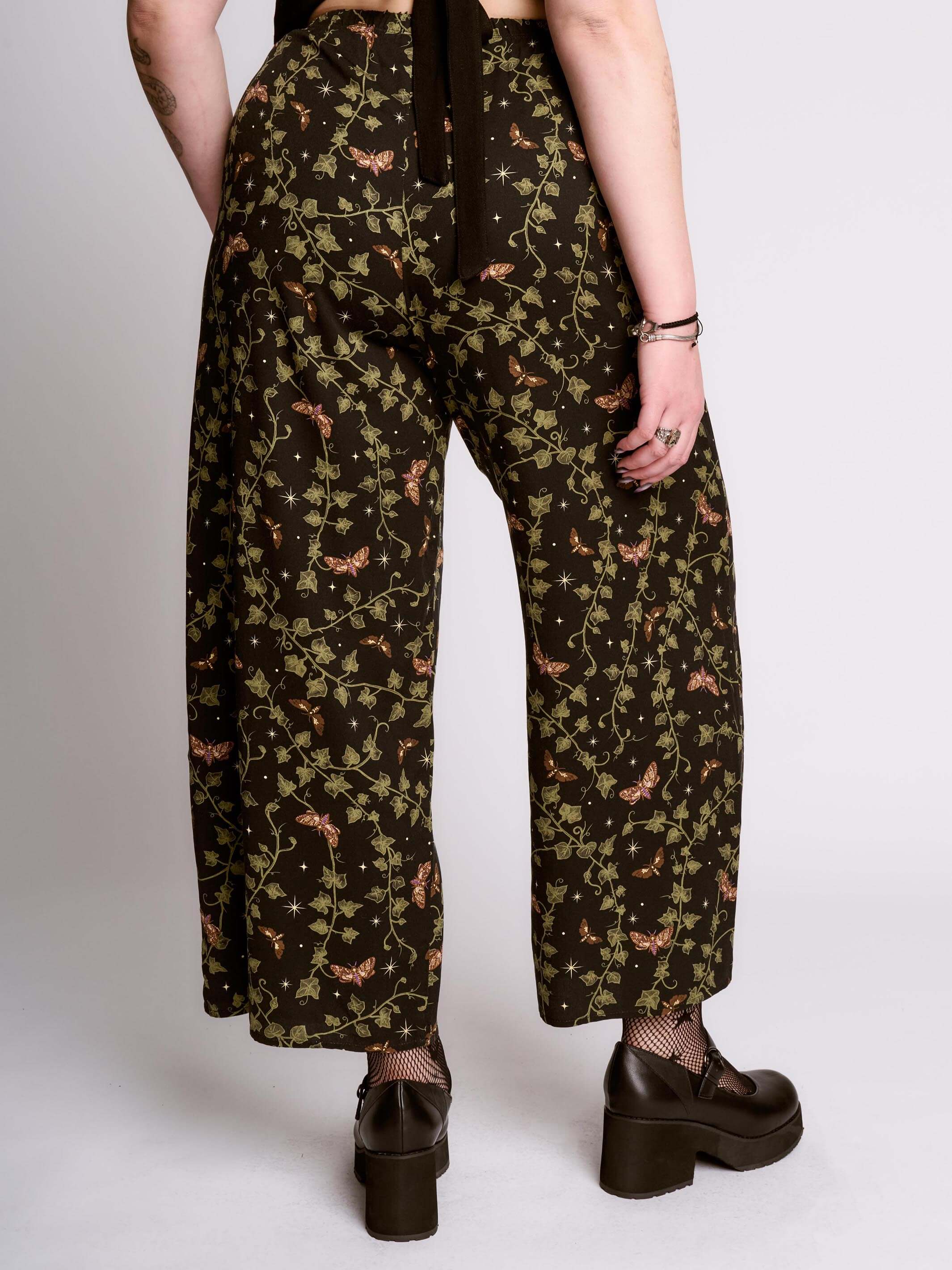 CREEPING  IVY PALAZZO PANTS