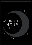 Black card with Midnight Hour logo