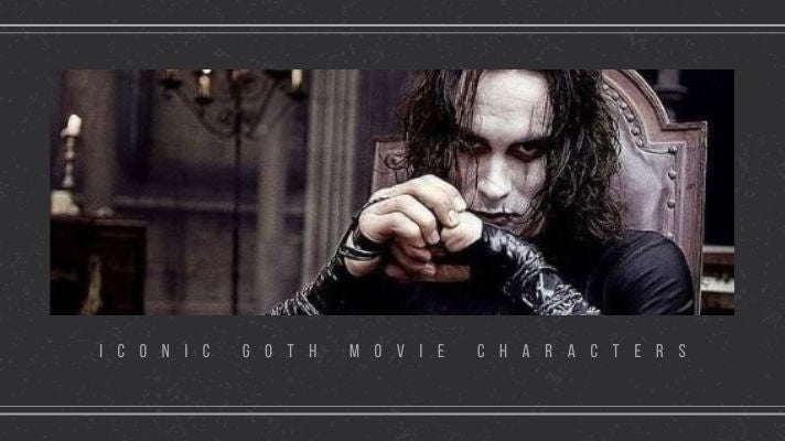 iconic goth movie character eric draven