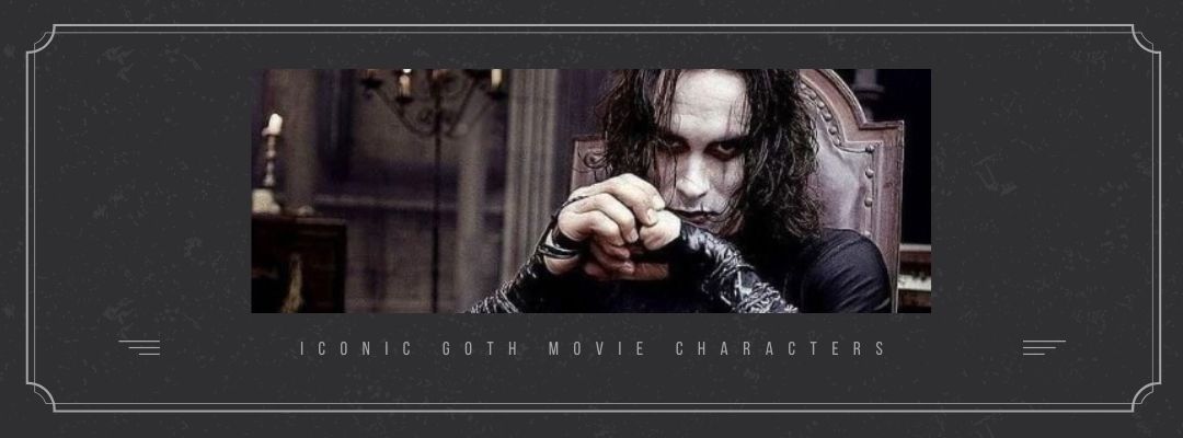 iconic goth movie character eric draven