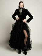 Edward Gorey victorian velvet jacket