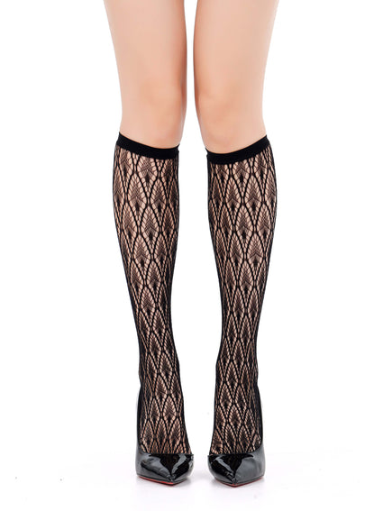 DIAMOND KNEE HIGH SOCKS