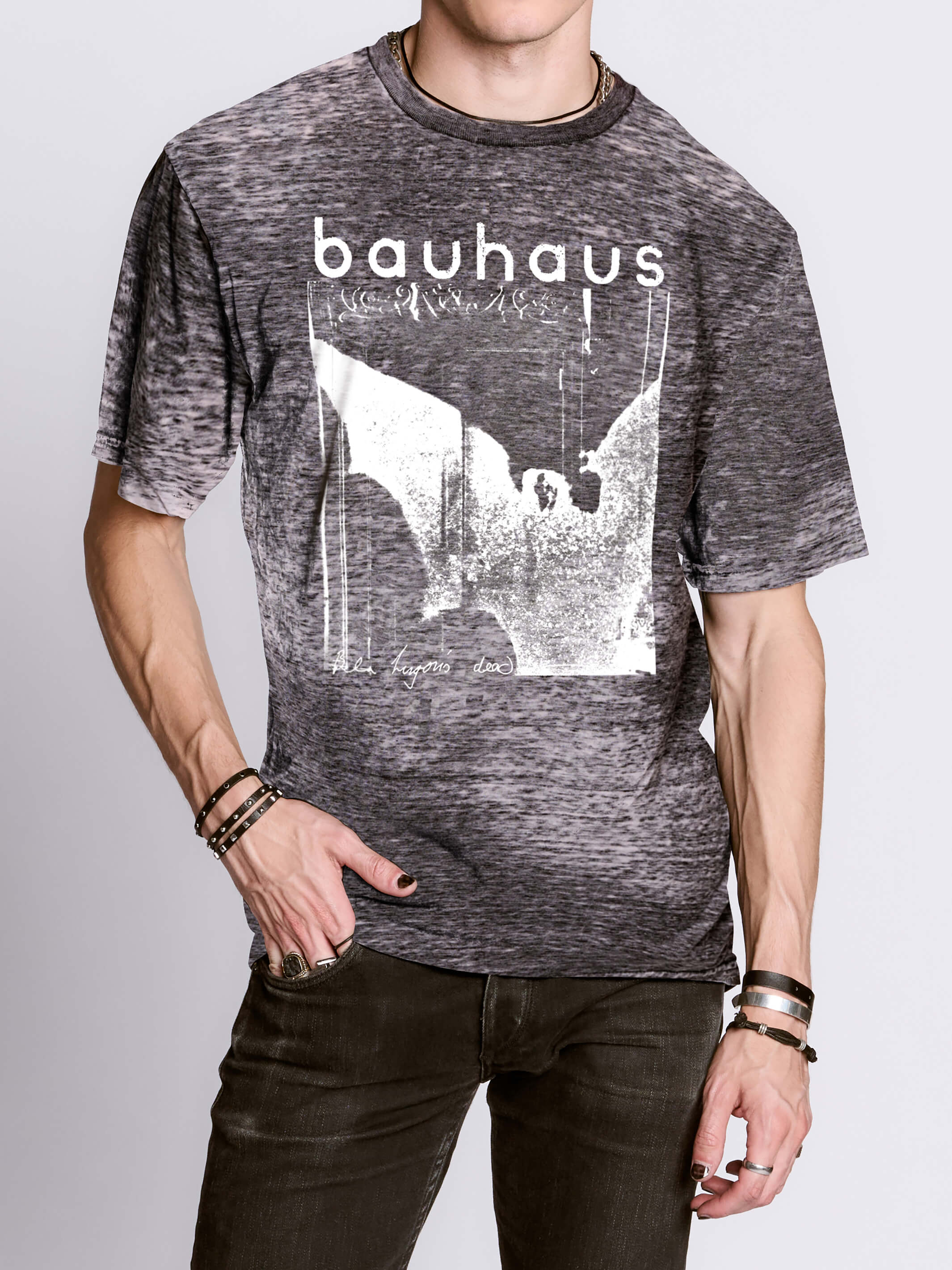 Bauhaus Resurrection Tour T-Shirt by Midnight Hour – Mineral Wash