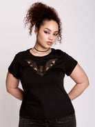 BAT APPLIQUE T-SHIRT