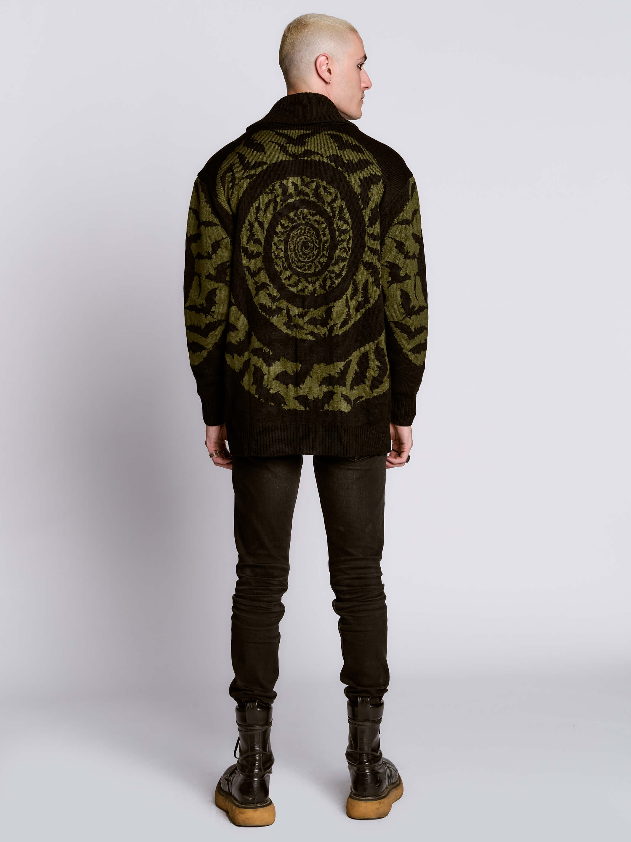 Hypnotic Bat Cardigan – Midnight Hour
