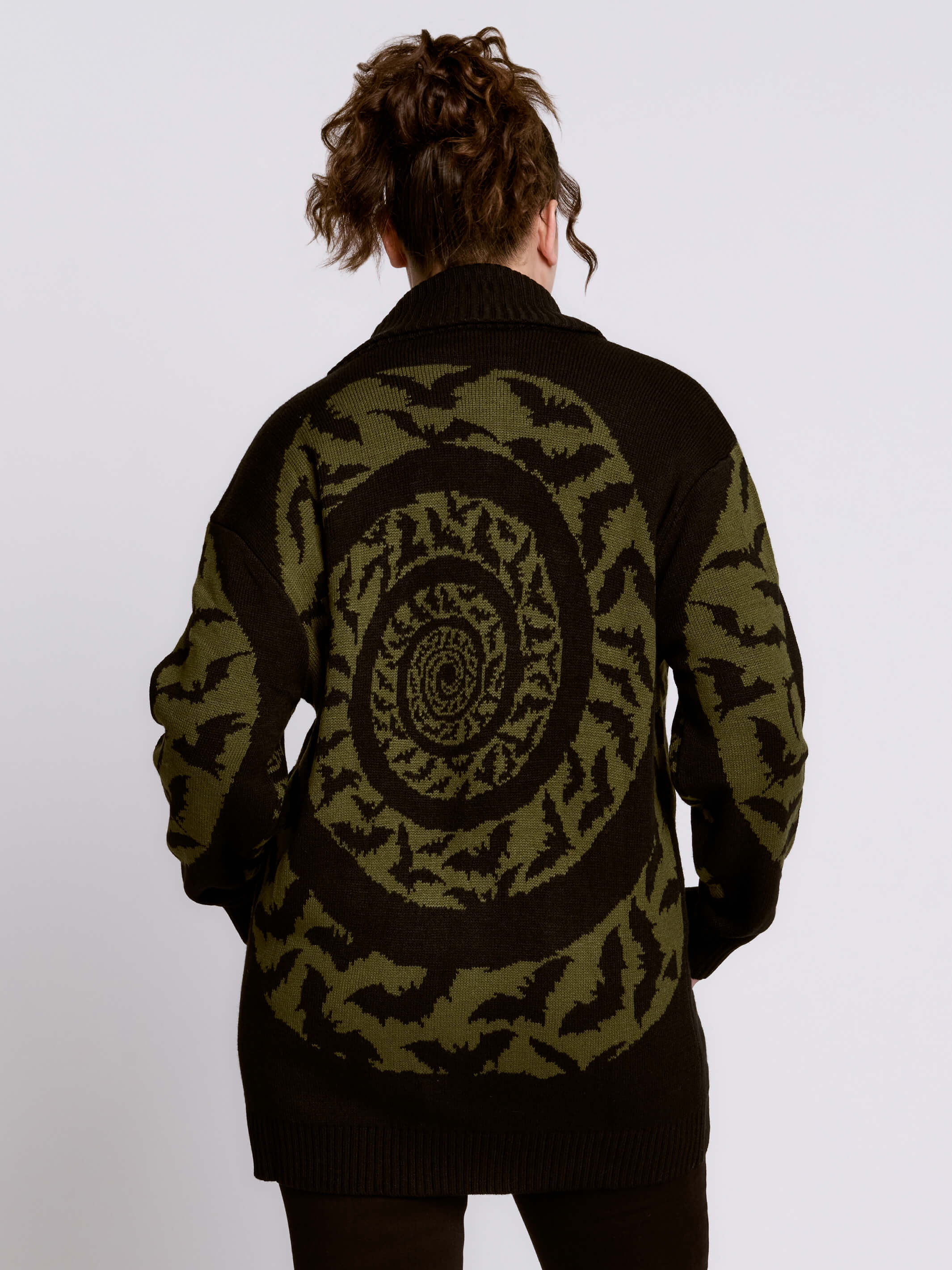 Hypnotic Bat Cardigan – Midnight Hour