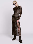 BAT Mesh MAXI DRESS