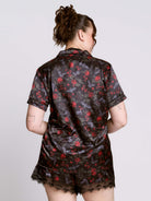 BAT'S ROOST SATIN PJ SET