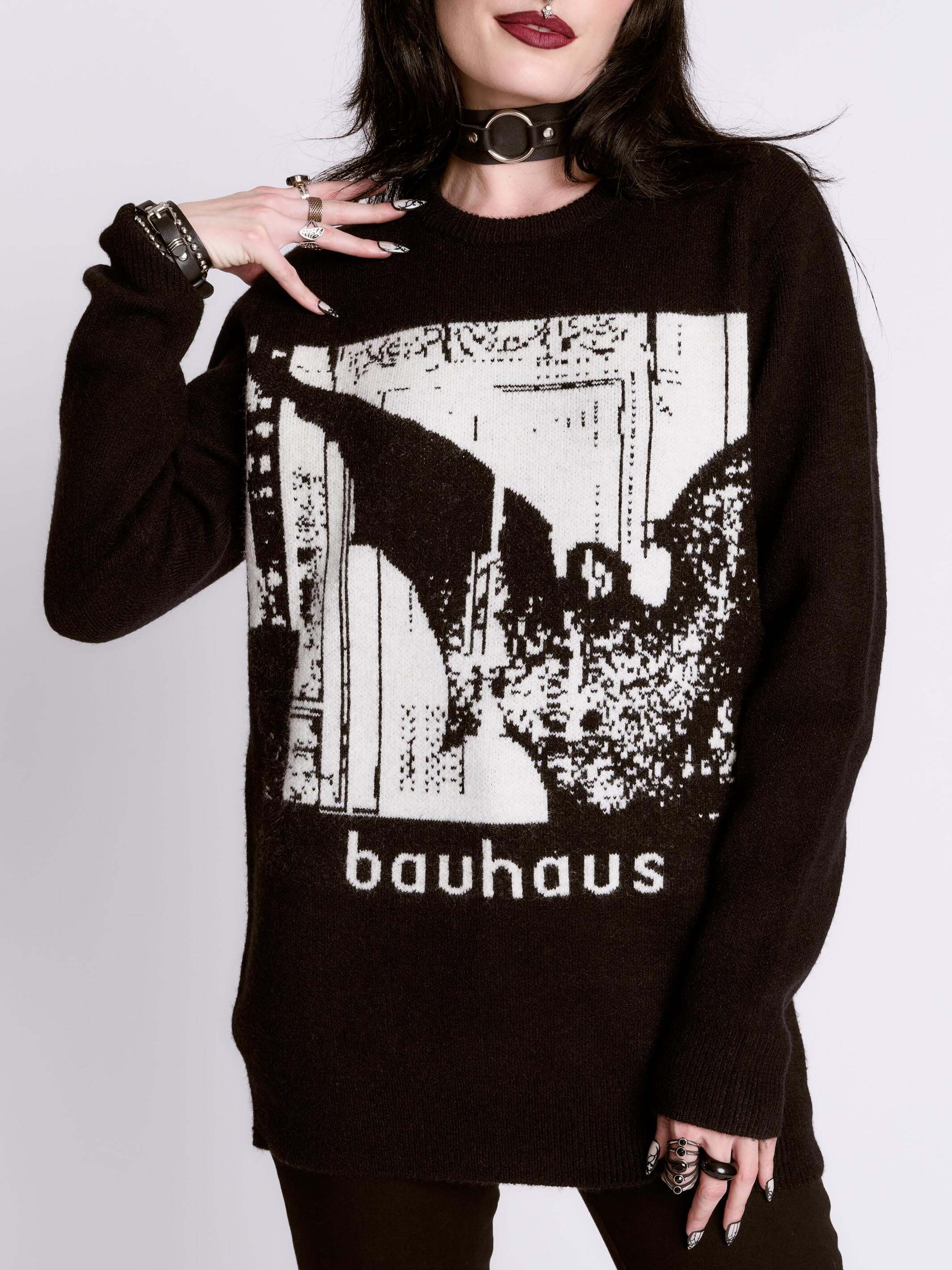 Bauhaus Bela Lugosi's Dead Sweater | Official Knit Crewneck