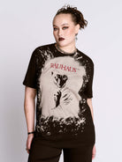 BAUHAUS SPLATTER BLEACH SHIRT