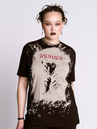 BAUHAUS SPLATTER BLEACH SHIRT